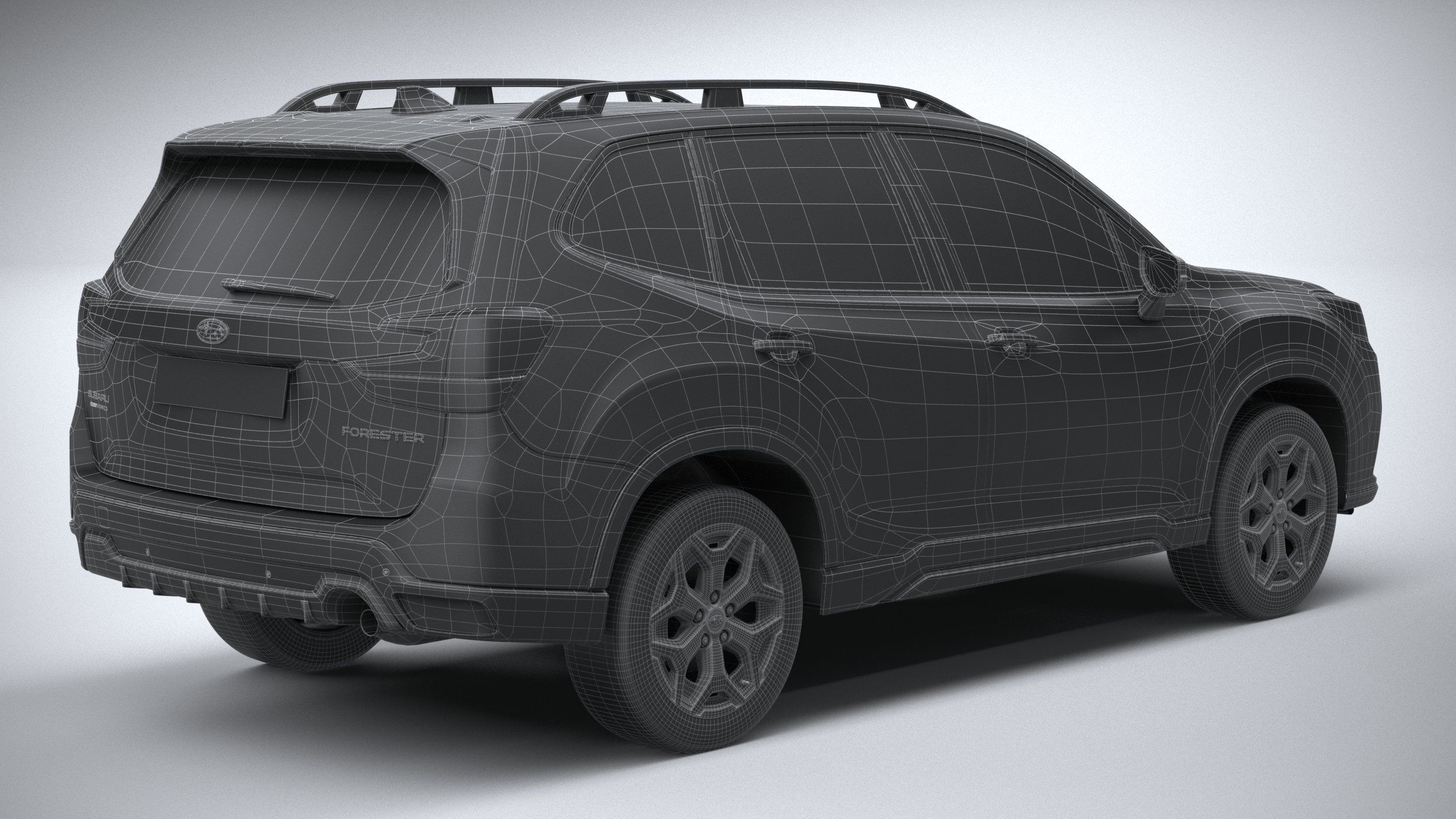 Subaru Forester 2023 3D model_29