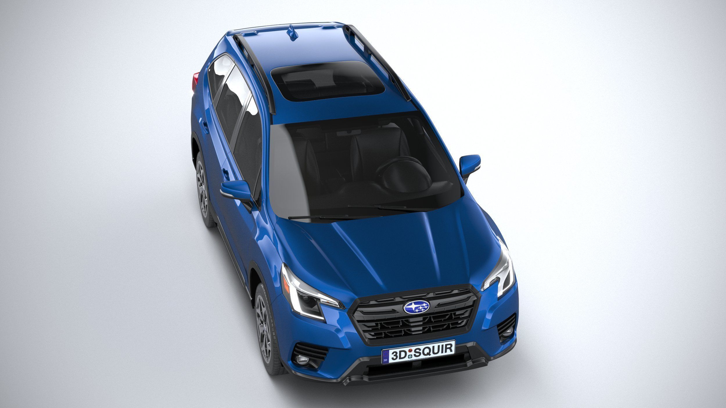 Subaru Forester 2023 3D model_12
