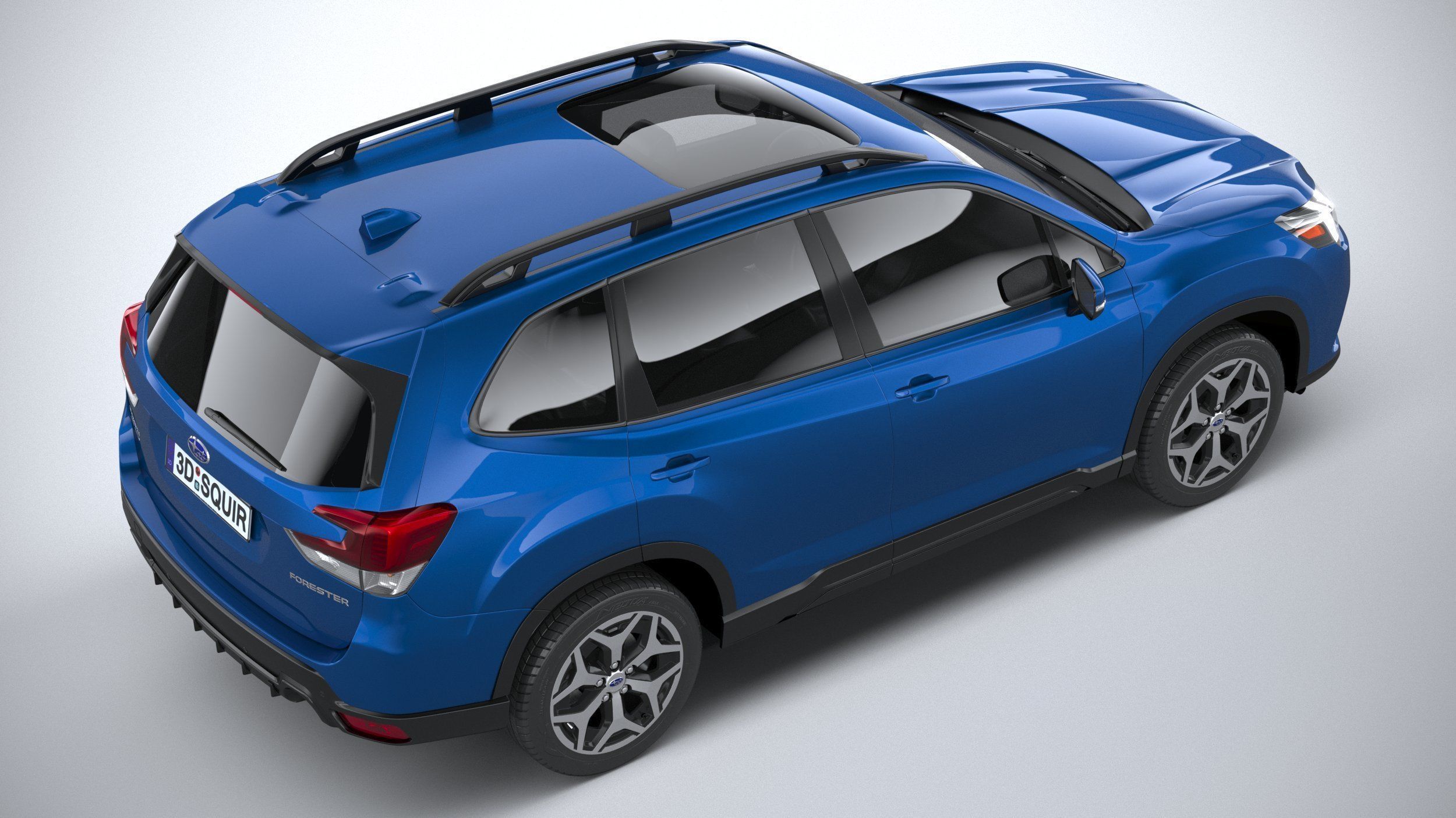 Subaru Forester 2023 3D model_10