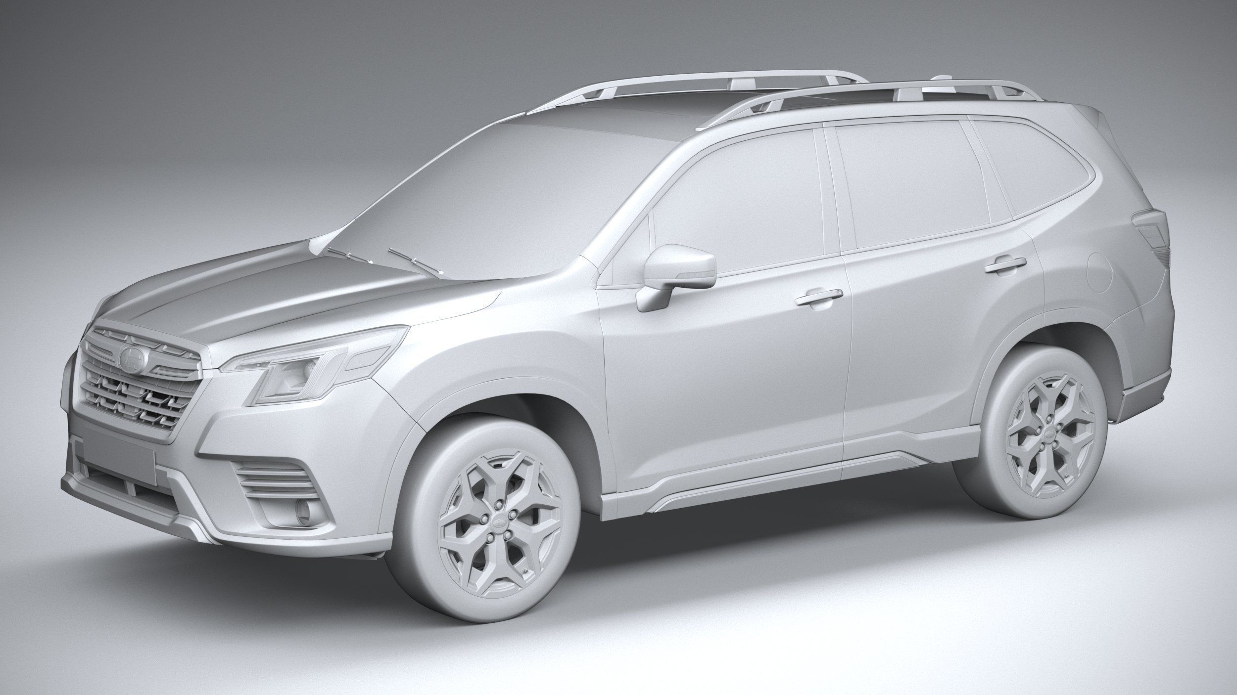Subaru Forester 2023 3D model_19