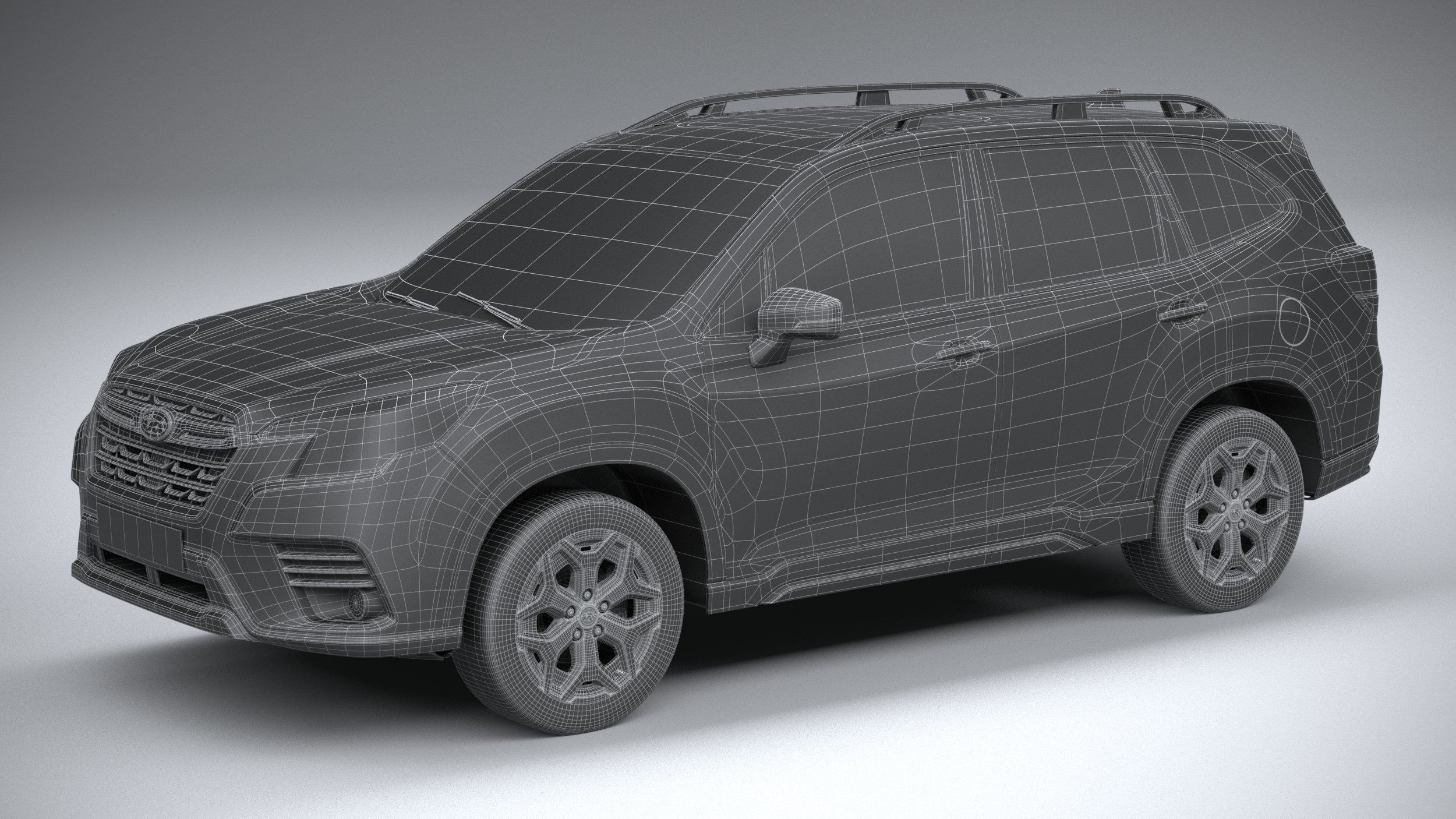 Subaru Forester 2023 3D model_28
