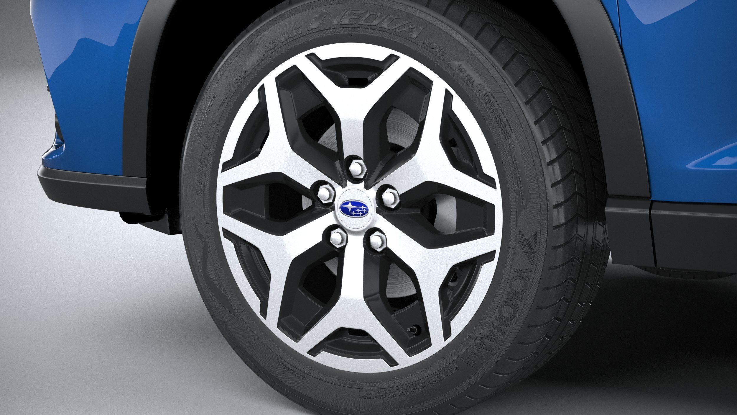 Subaru Forester 2023 3D model_16