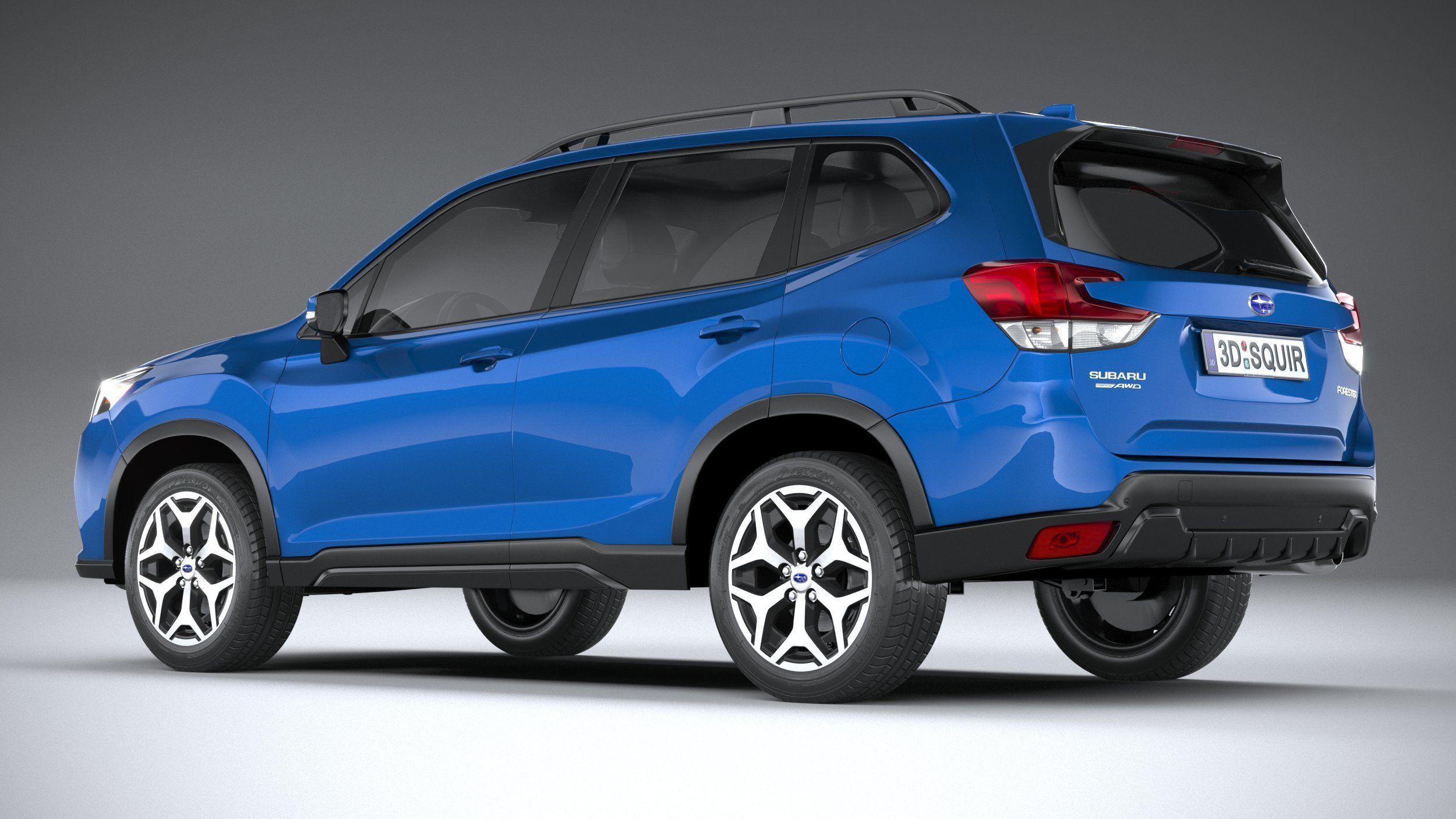 Subaru Forester 2023 3D model_5