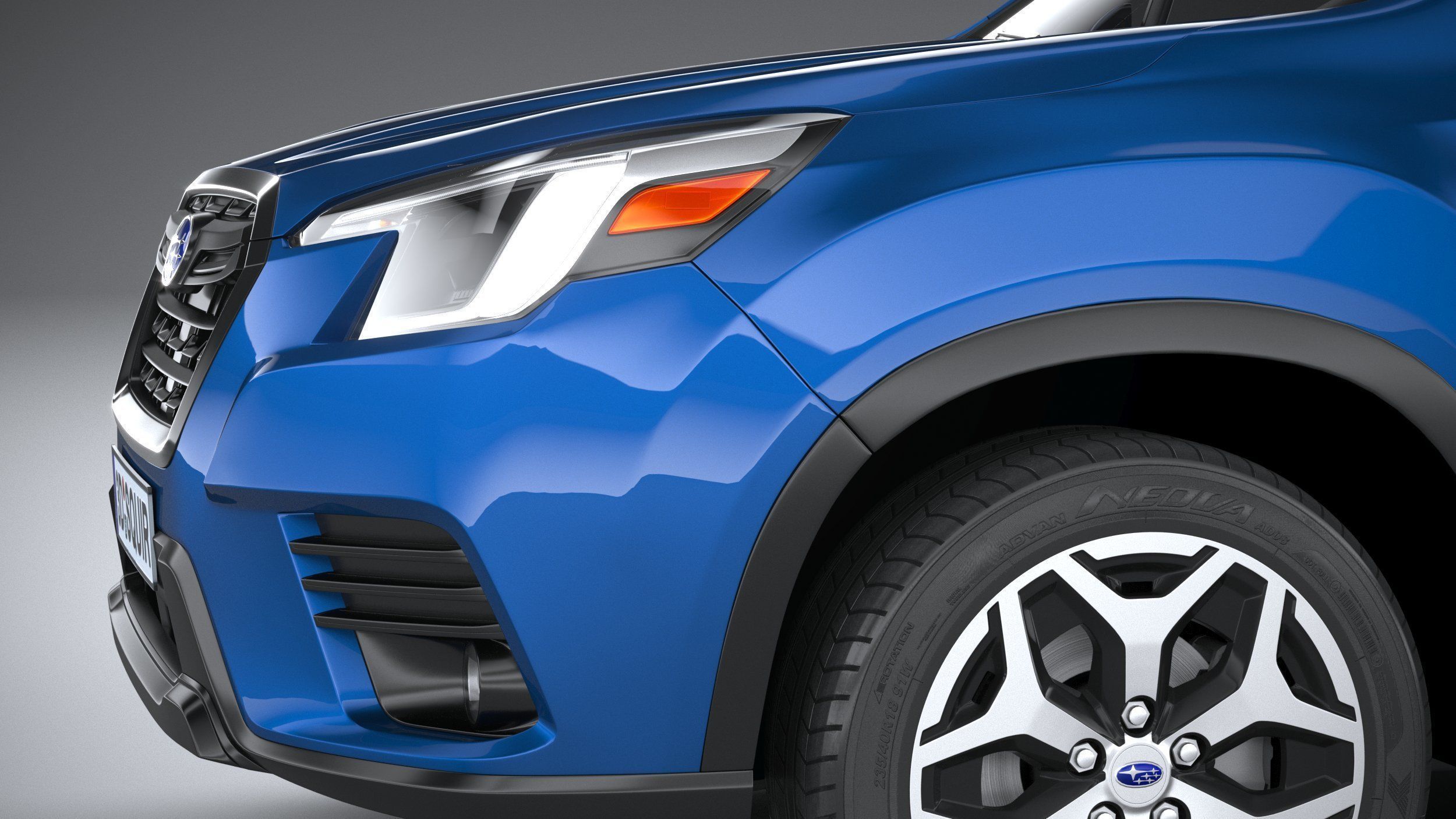 Subaru Forester 2023 3D model_3