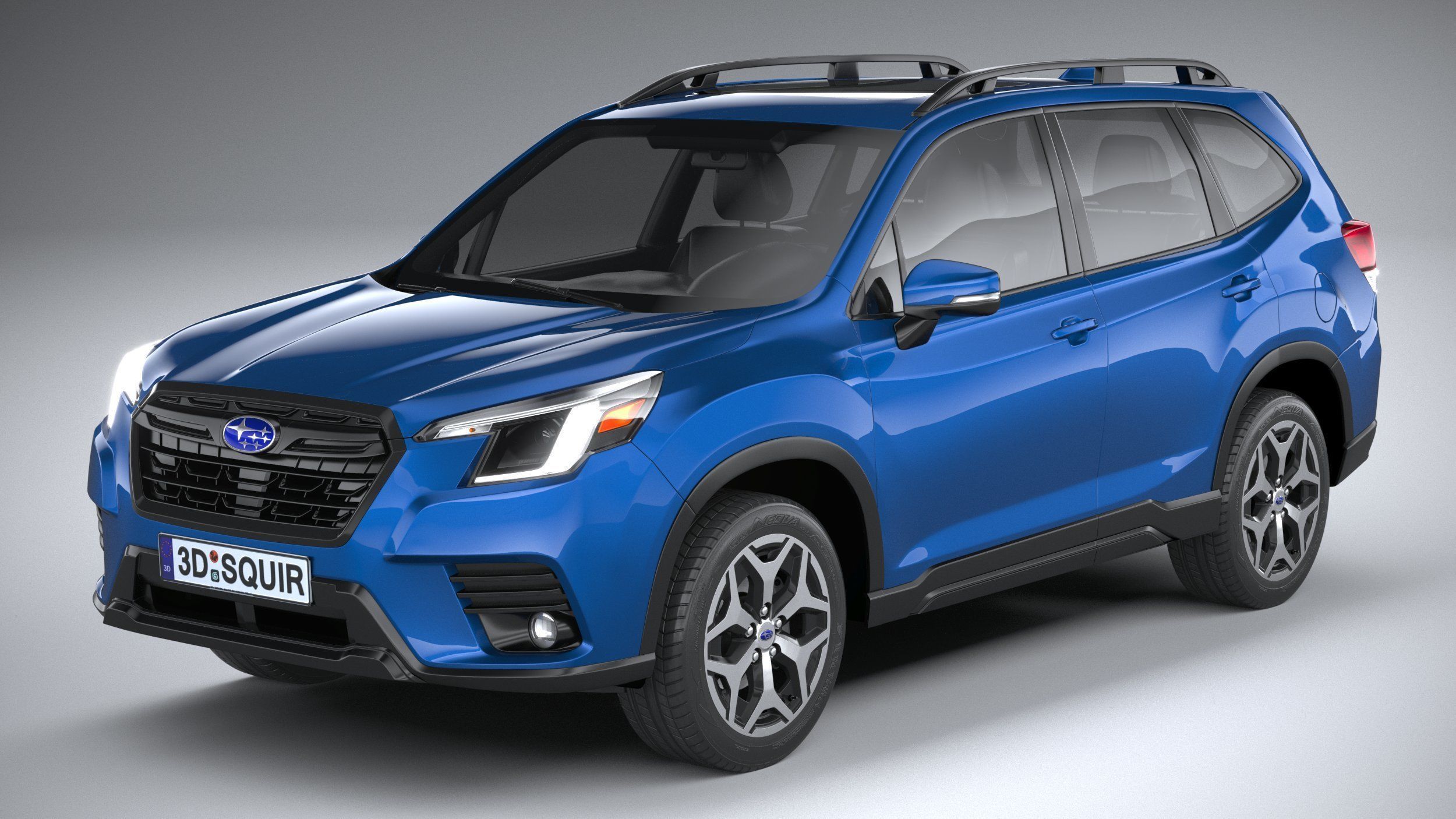Subaru Forester 2023 3D model_1