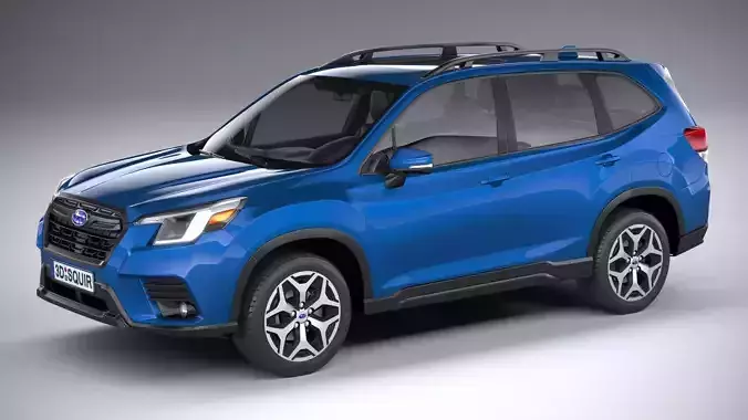 Subaru Forester 2023 3D model