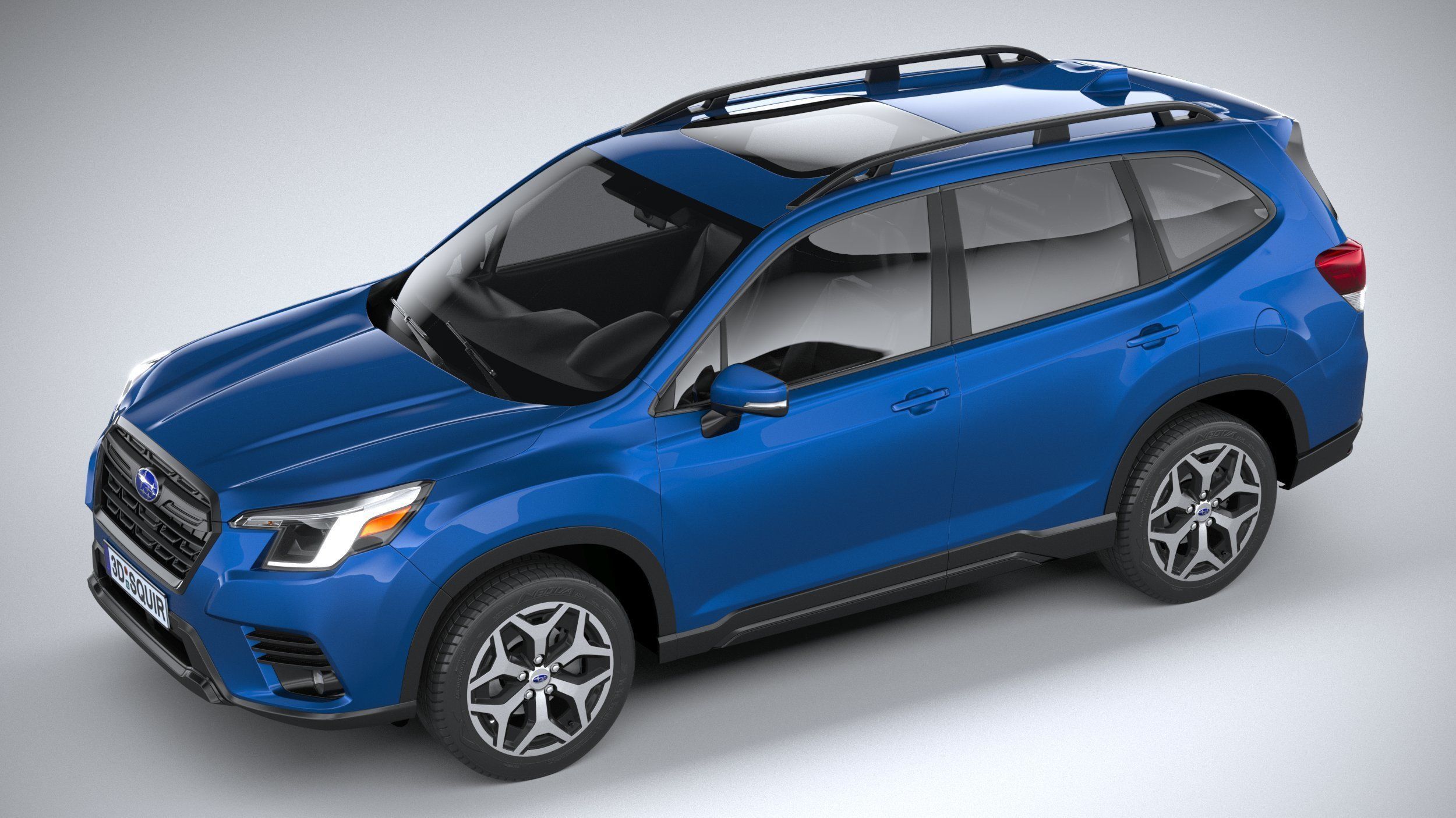 Subaru Forester 2023 3D model_7