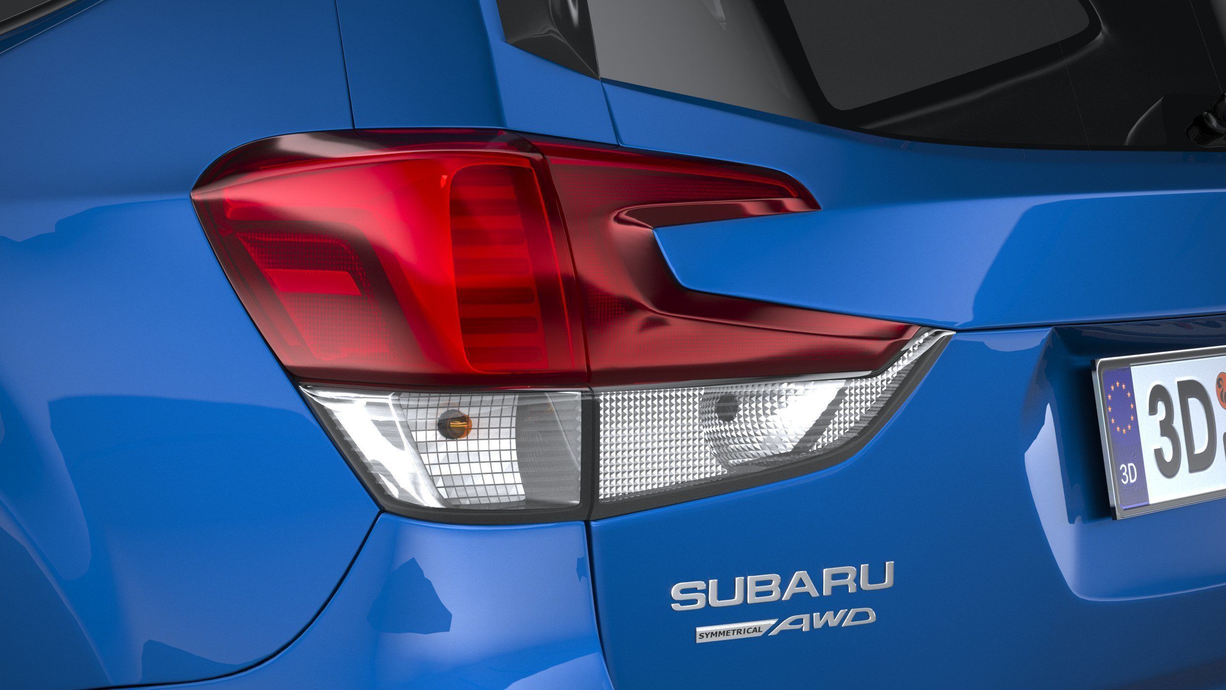 Subaru Forester 2023 3D model_15