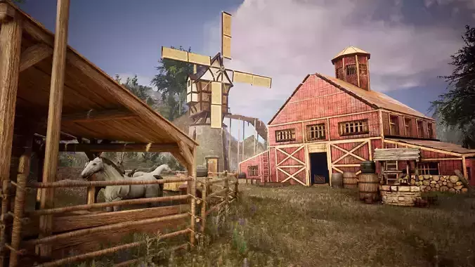 Farm Village 240 Assets