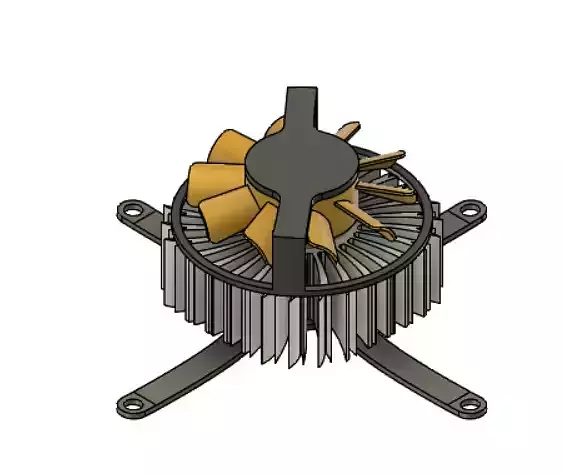 Heat Sink 3D model