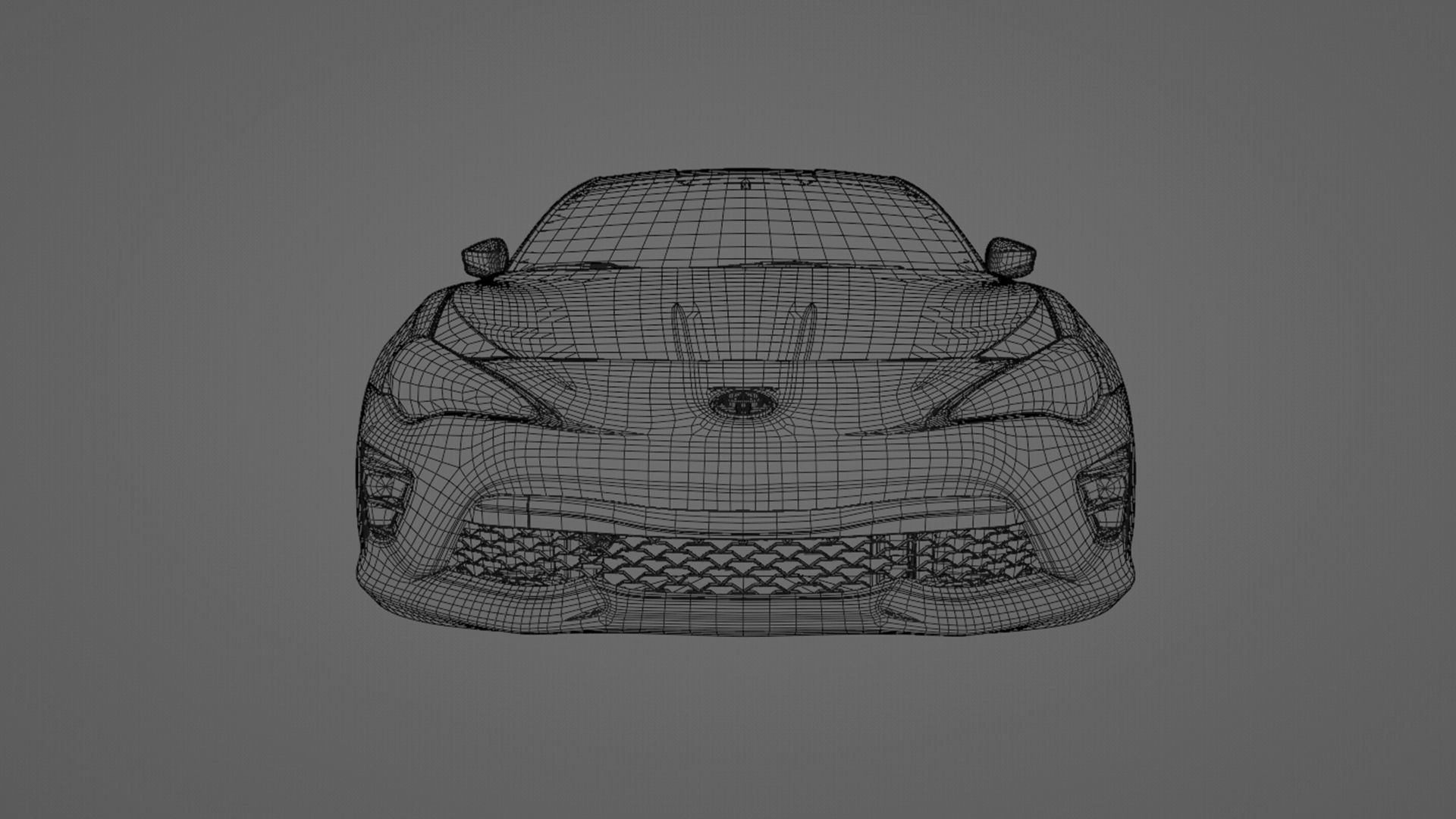 Toyota GT86 Low-poly 3D model_16
