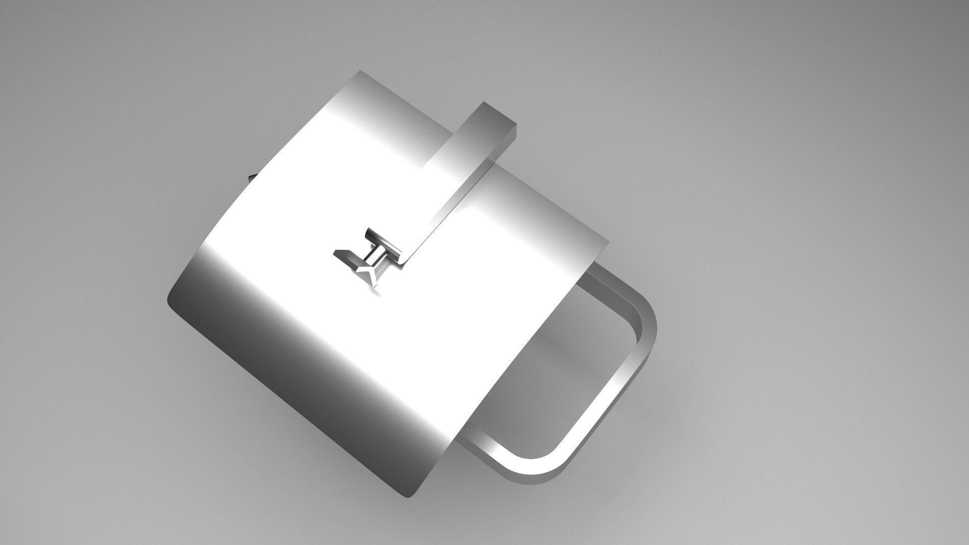 Toilet Paper Holder 3D model_1