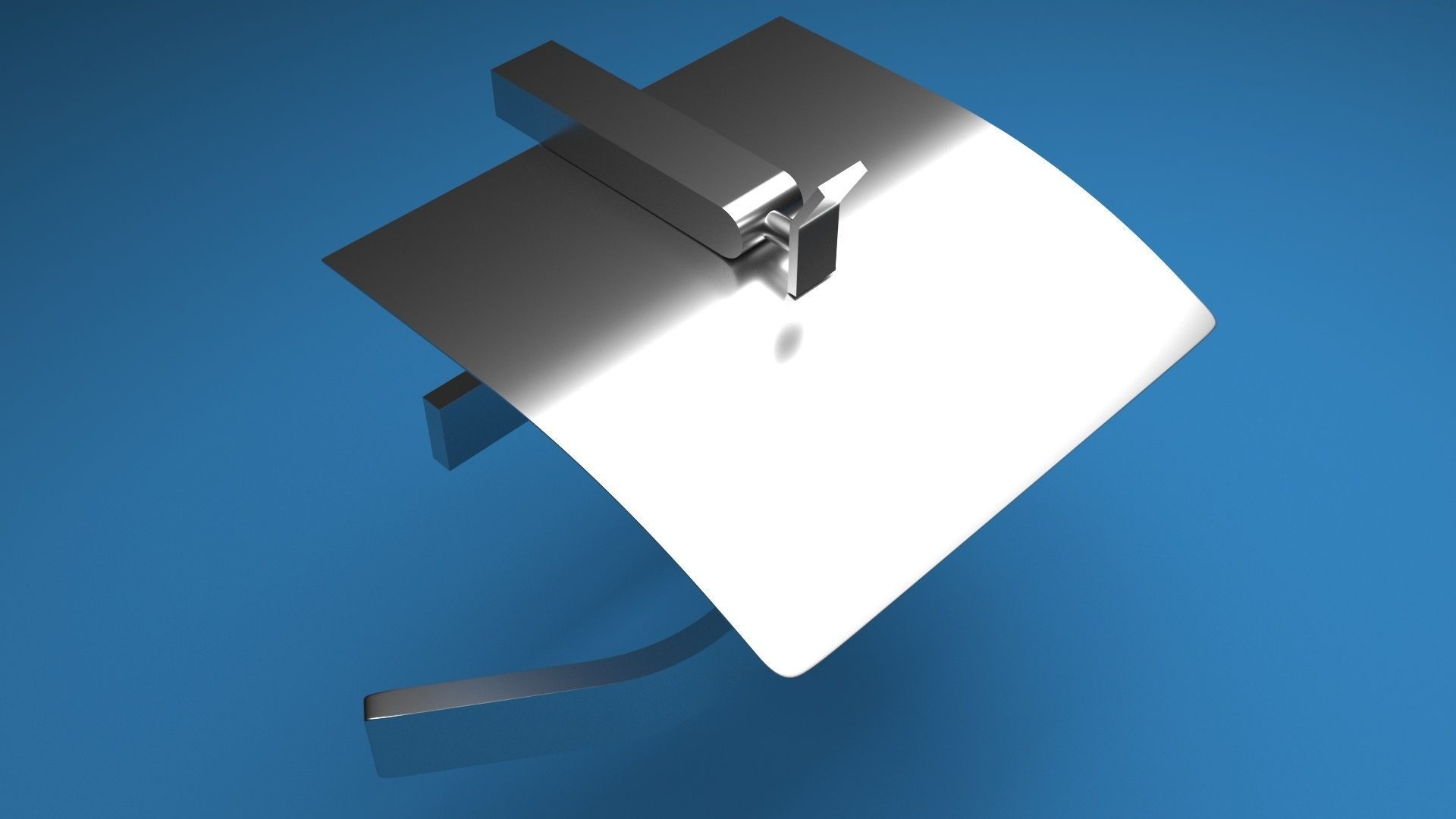 Toilet Paper Holder 3D model_6