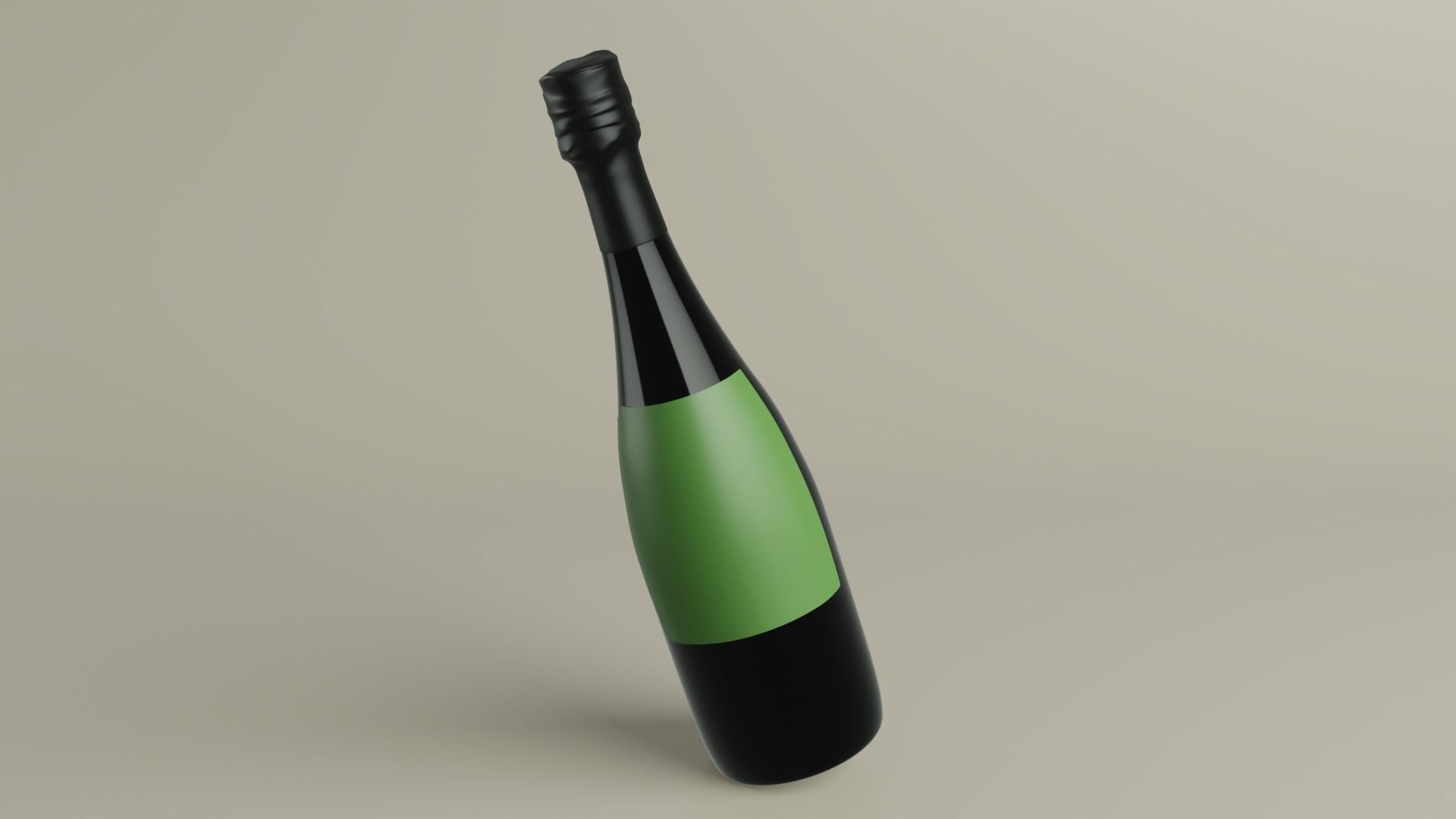Wine Bottle 3D model_5