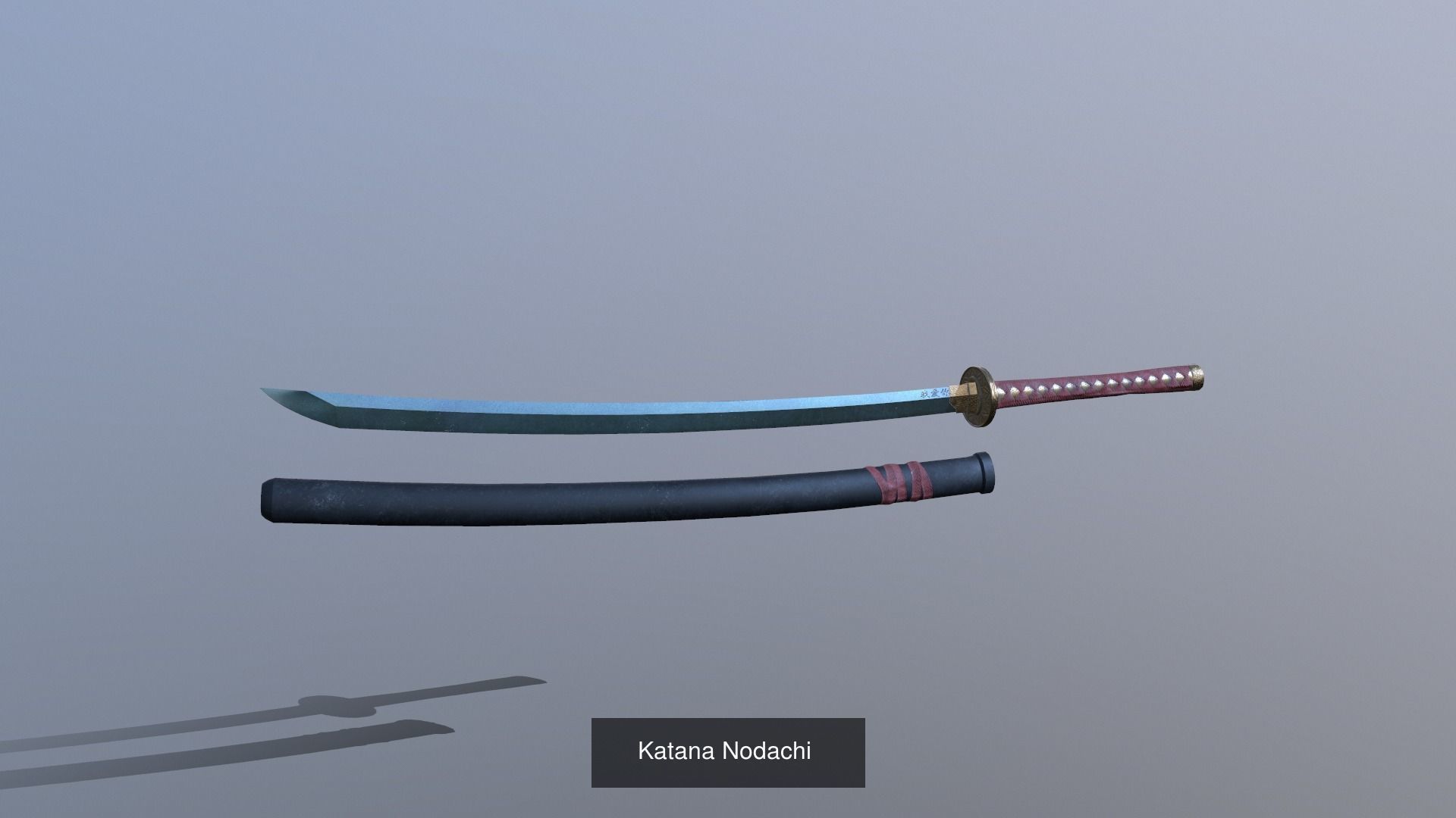 3D Model Collection Japanese weapons pack VR / AR / lowpoly CGTrader