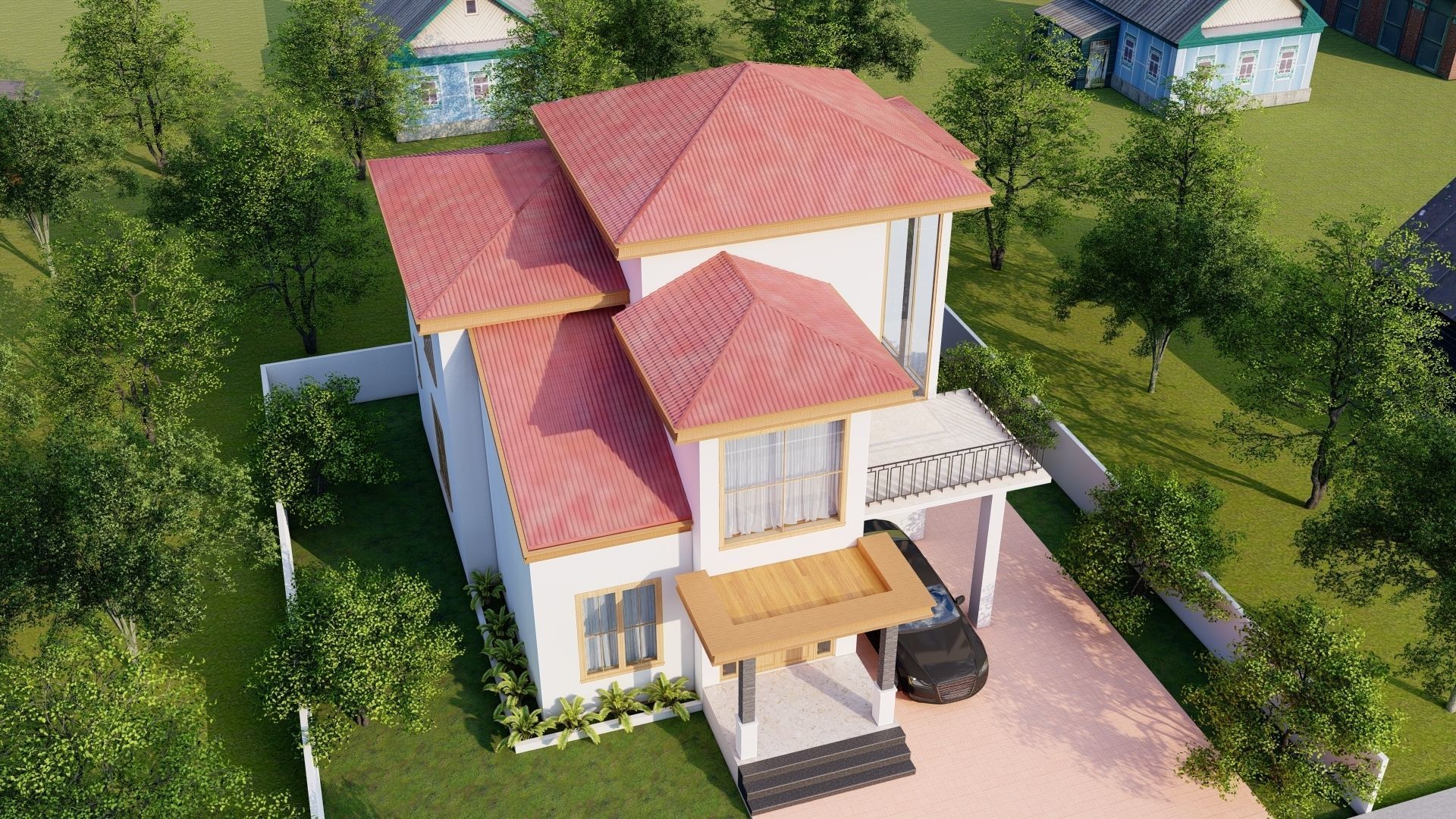 3d Architecture House 3D model_10