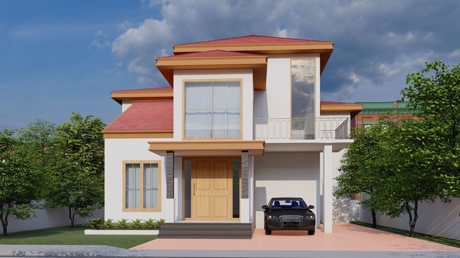 3d Architecture House 3D model_14