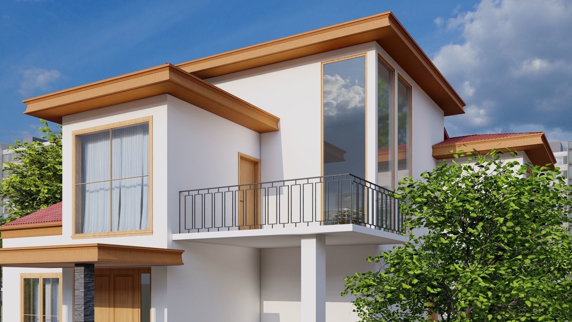 3d Architecture House 3D model_4