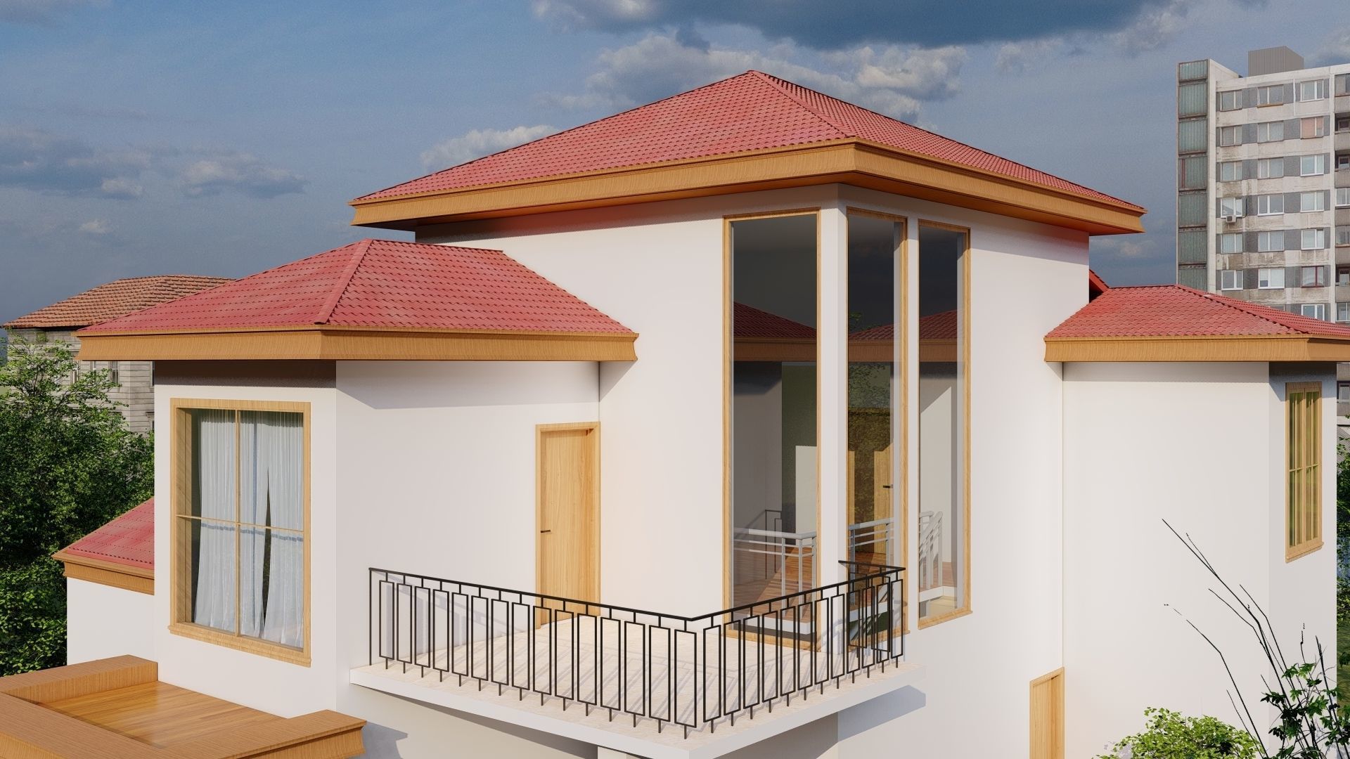 3d Architecture House 3D model_12