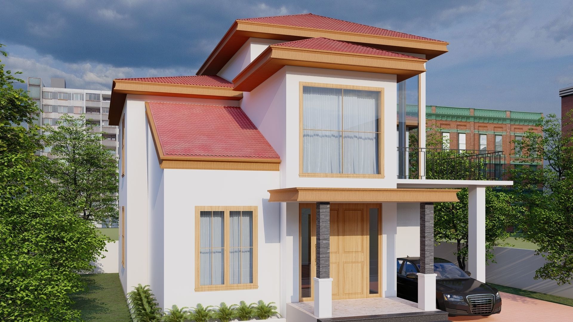 3d Architecture House 3D model_18
