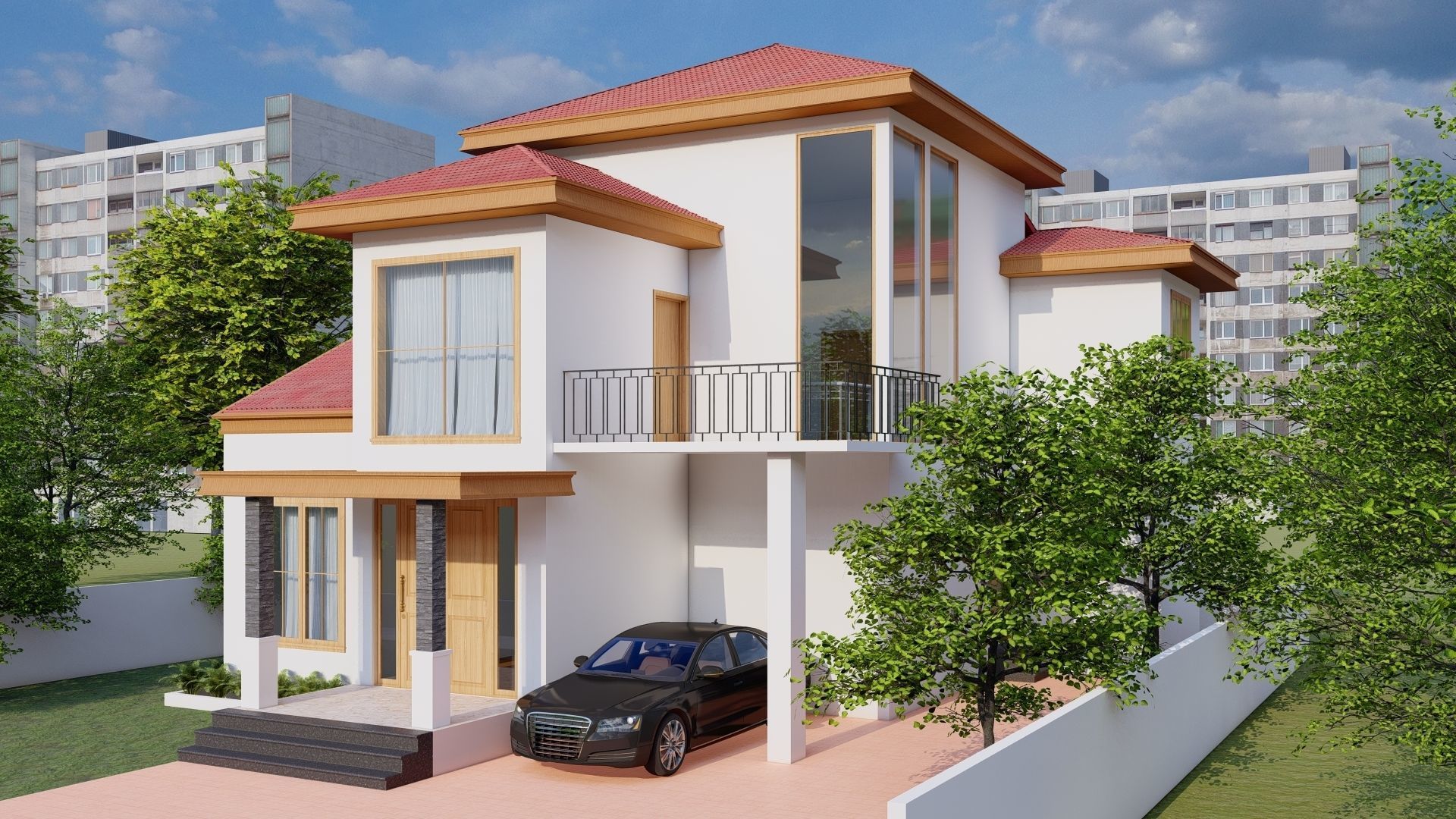 3d Architecture House 3D model_17