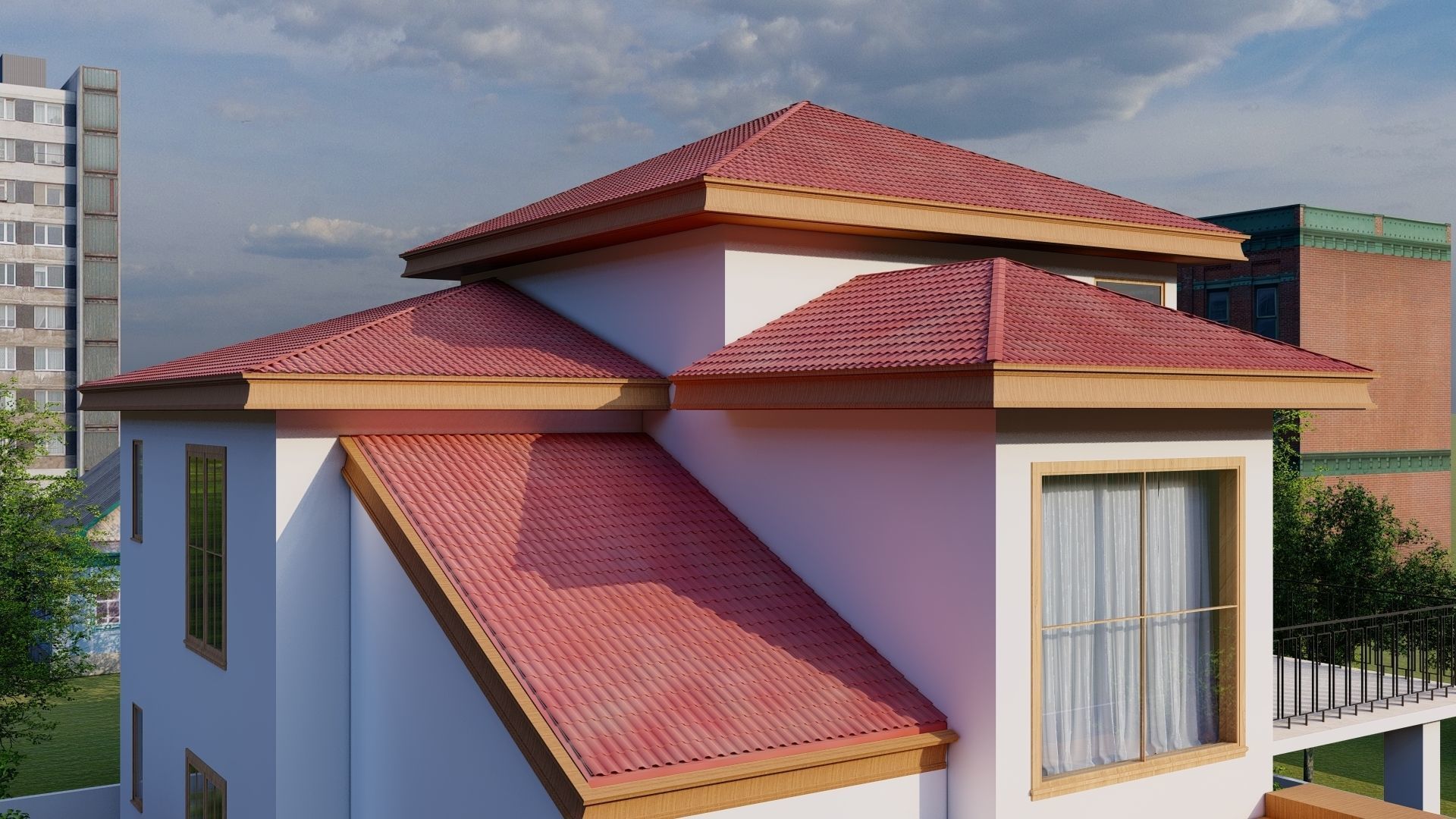 3d Architecture House 3D model_13