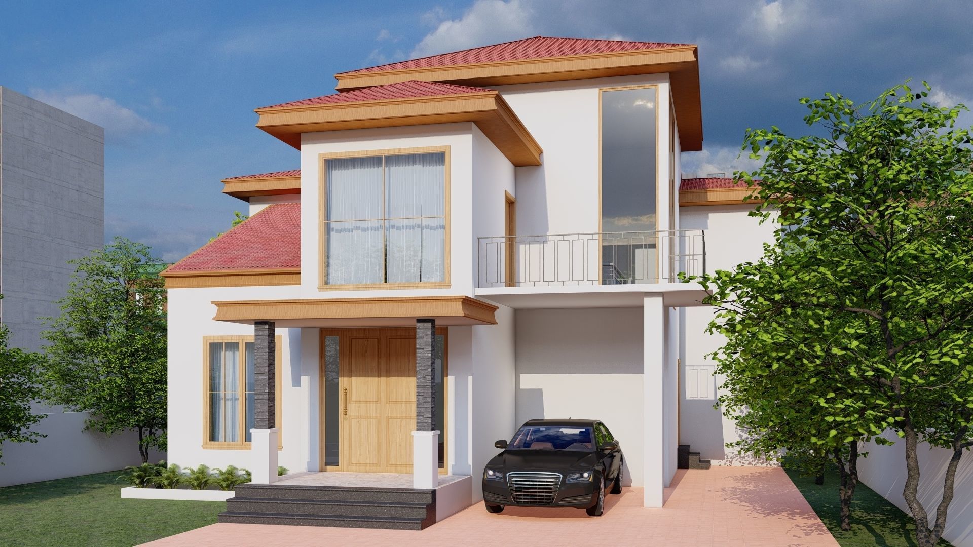 3d Architecture House 3D model_16