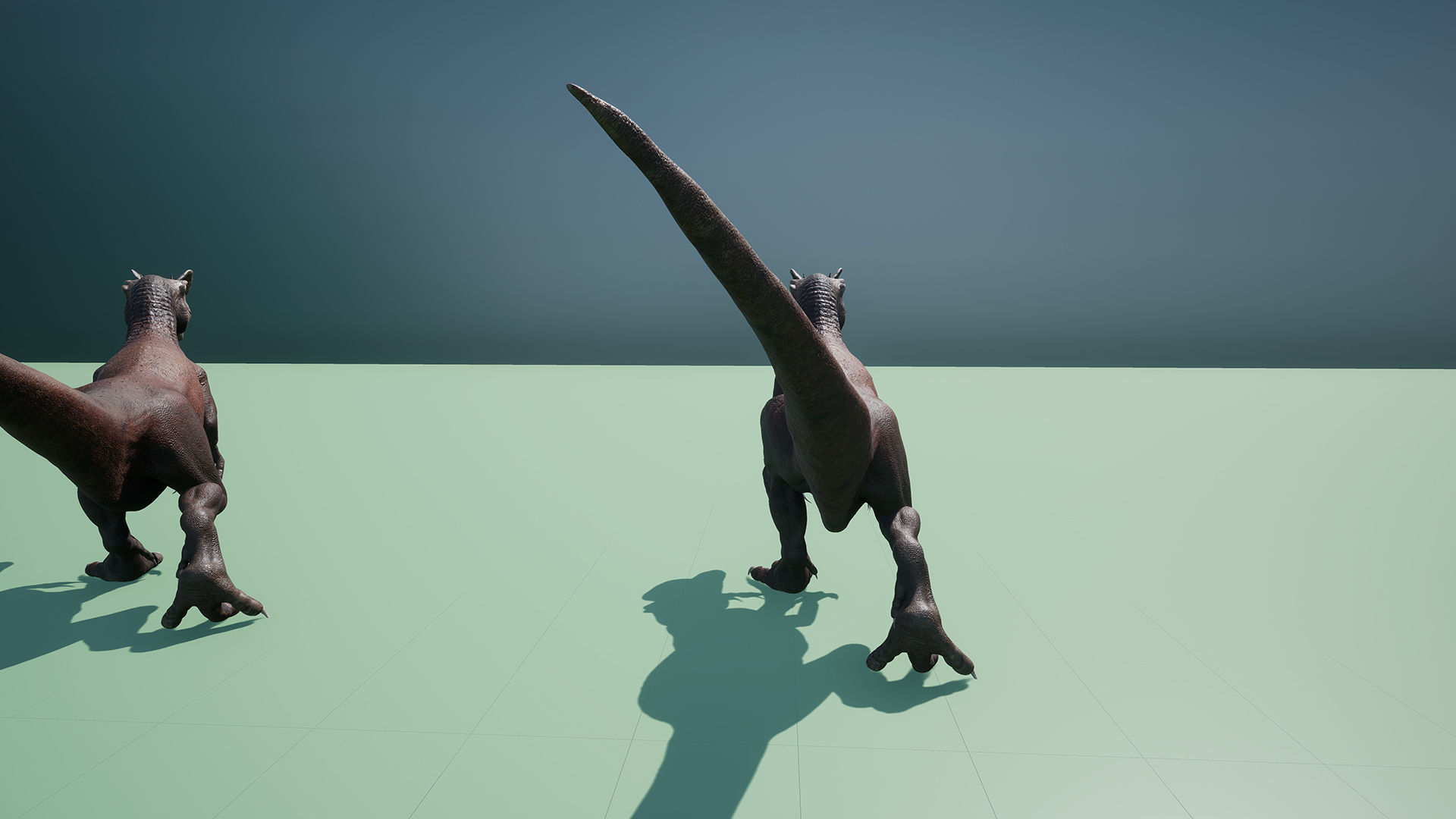 Dinosaur Dilophosaurus Low-poly 3D model_46