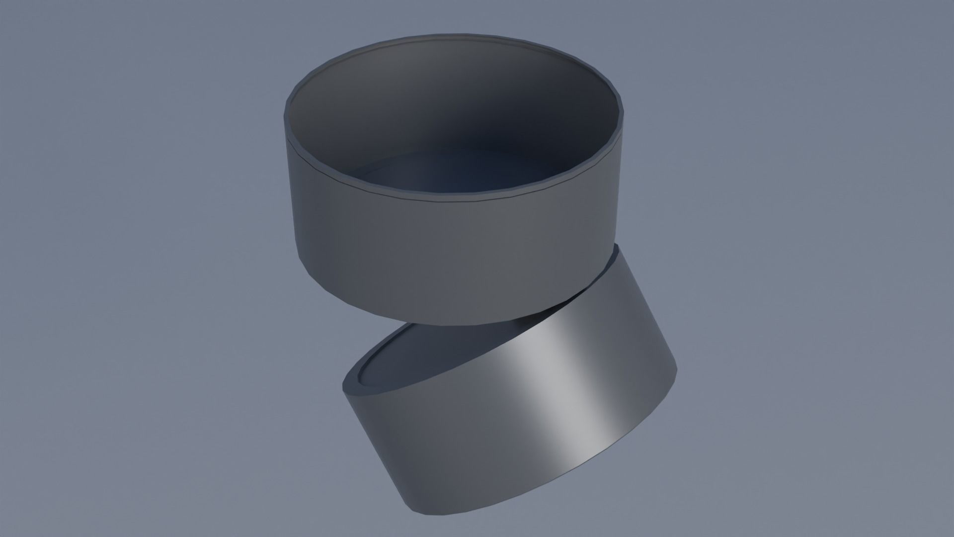 ceiling Light Low-poly 3D model_2