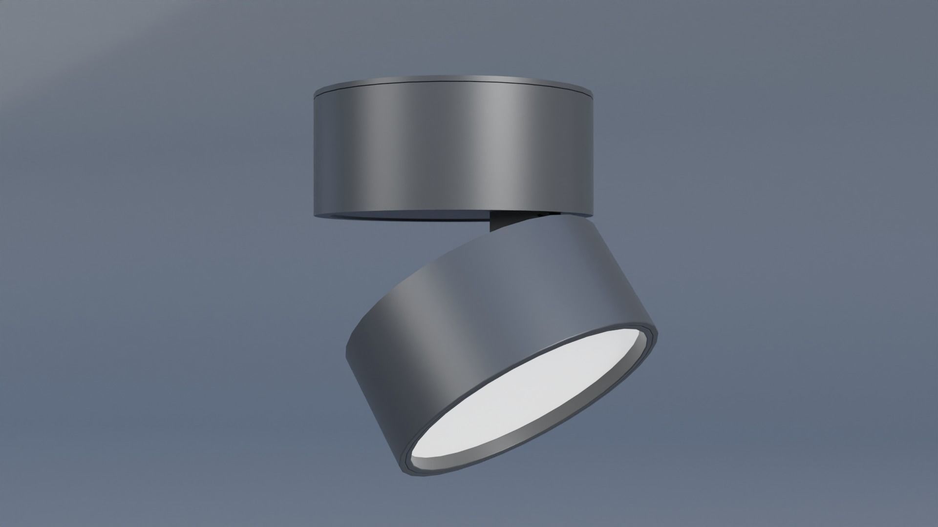 ceiling Light Low-poly 3D model_1