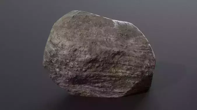 3D Rock 03 PBR Low-poly 3D model