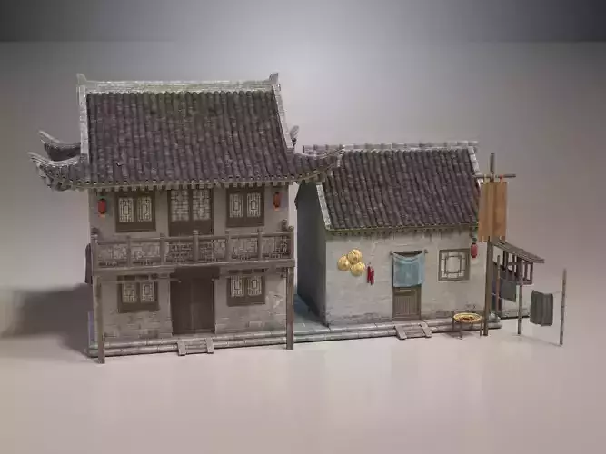 Ancient buildings Chinese Ancient architecture 3D model