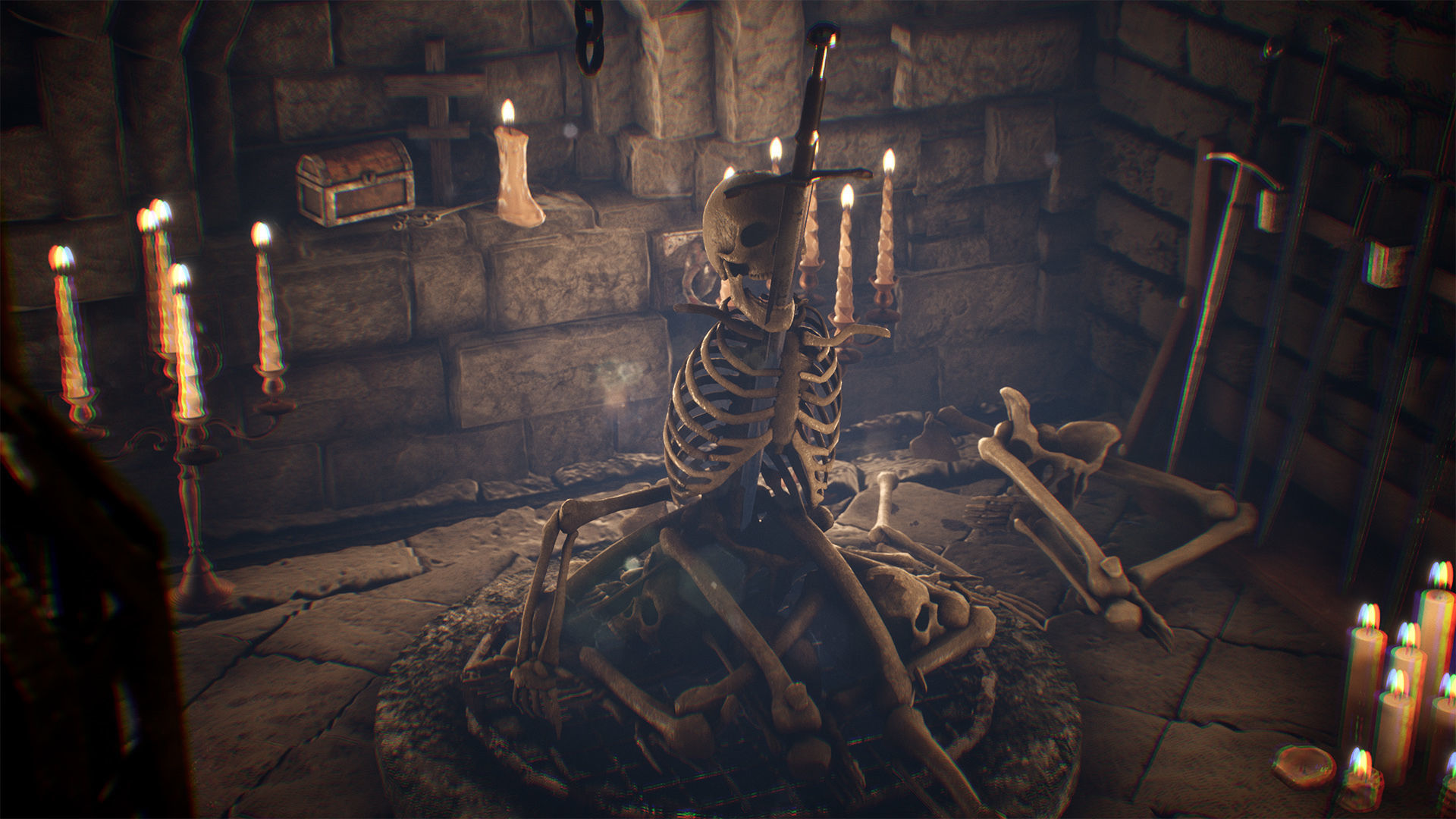 Dungeon Playable Demo 135 Assets Low-poly 3D model_7