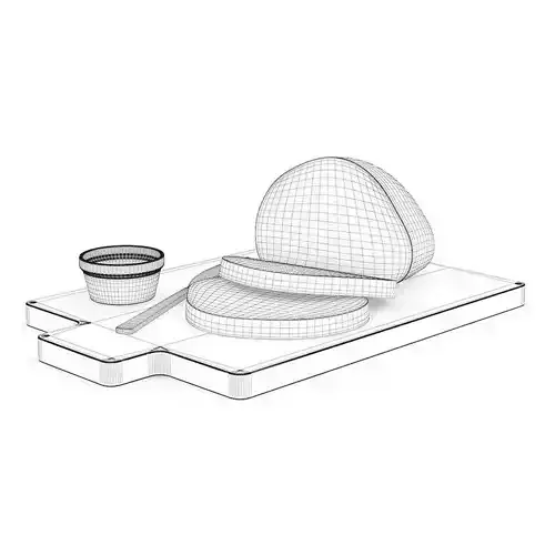 Bread on Cutting Board