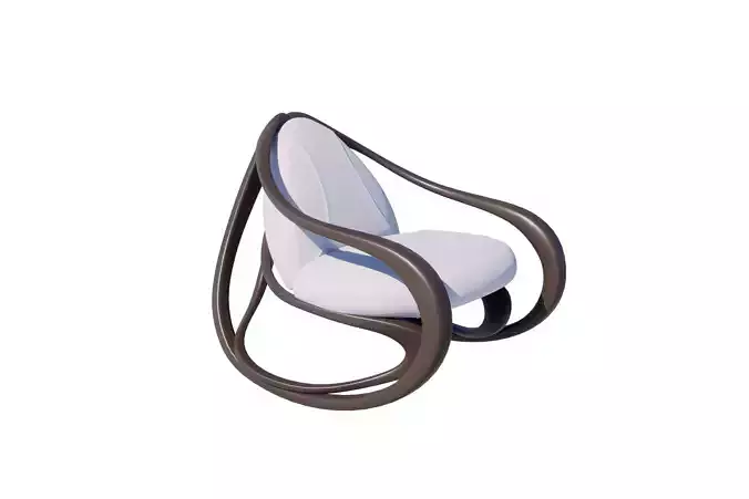 Move Rocking Armchair BY GIORGIETTI