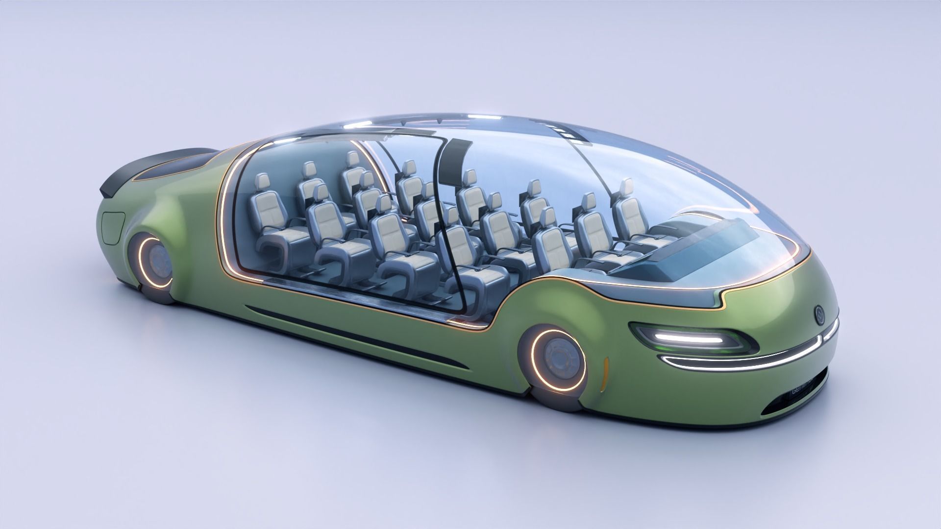 Futuristic Concept Vehicle Series 01 3D model_9