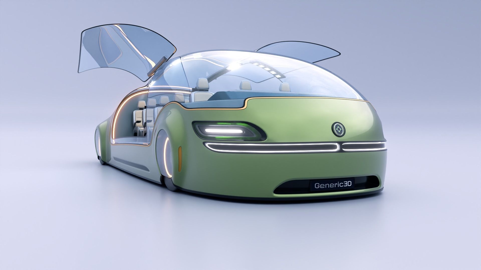 Futuristic Concept Vehicle Series 01 3D model_15