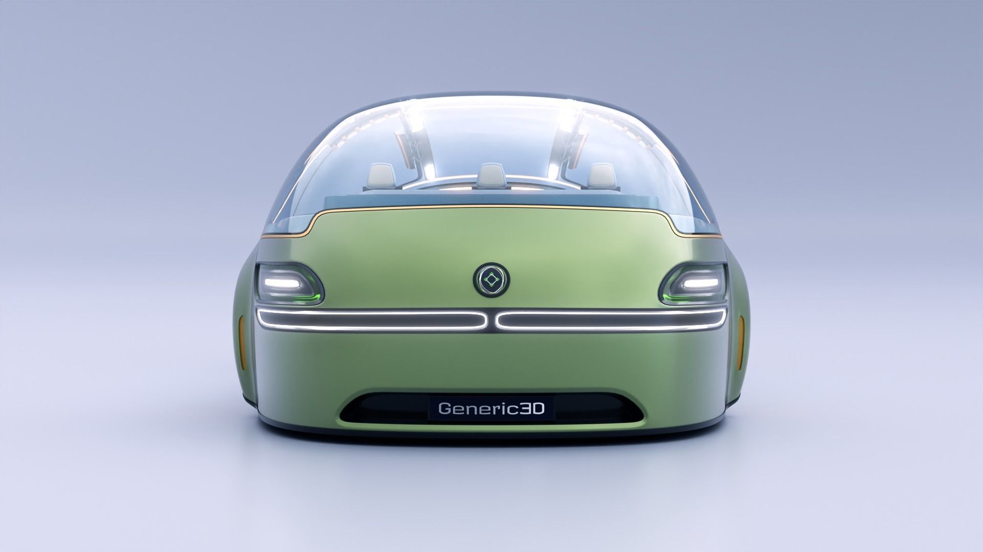 Futuristic Concept Vehicle Series 01 3D model_7