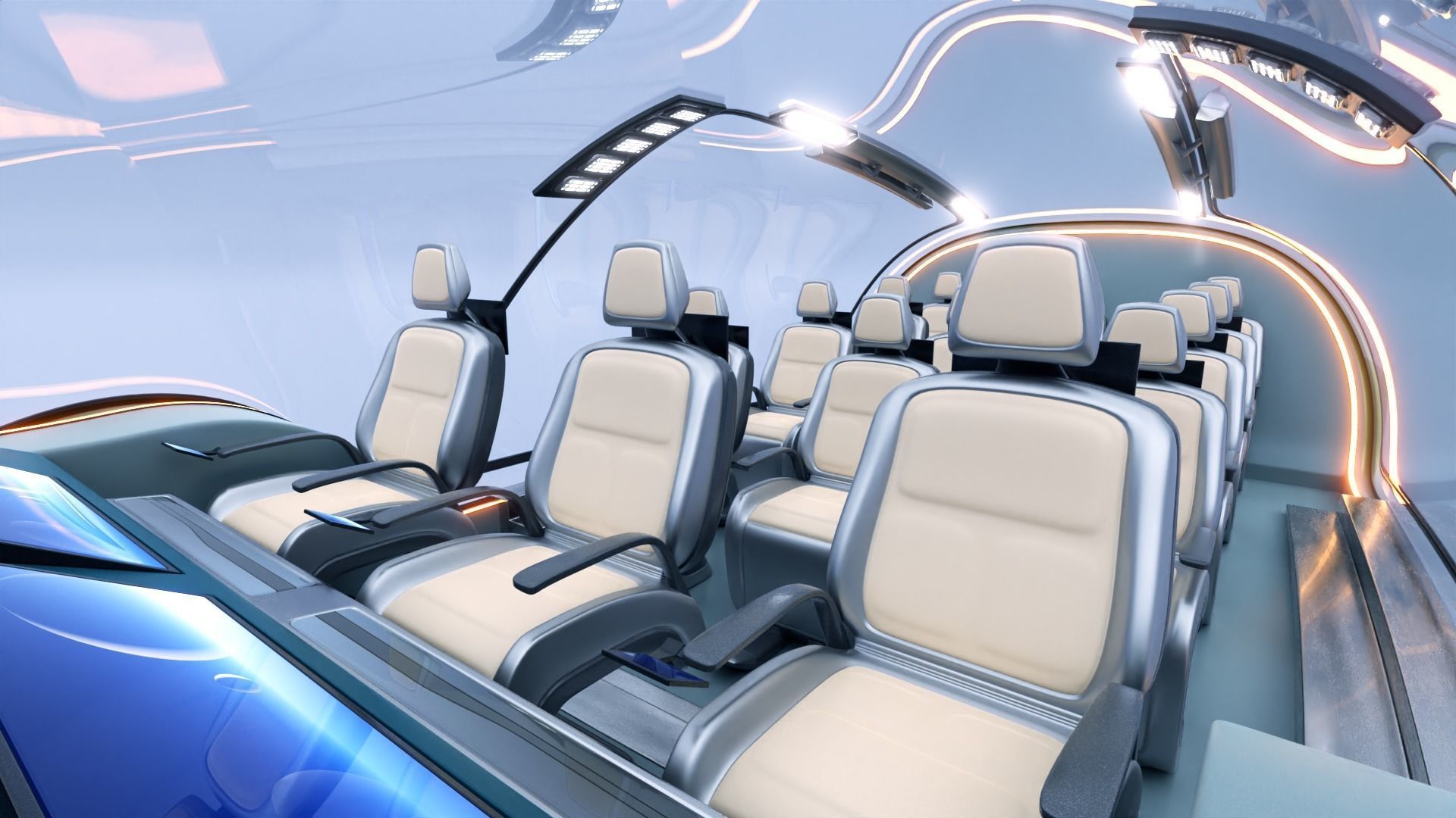 Futuristic Concept Vehicle Series 01 3D model_19