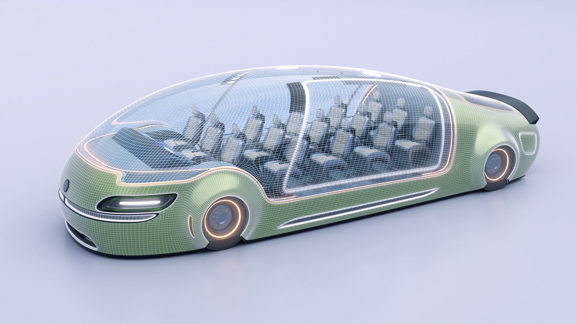 Futuristic Concept Vehicle Series 01 3D model_23