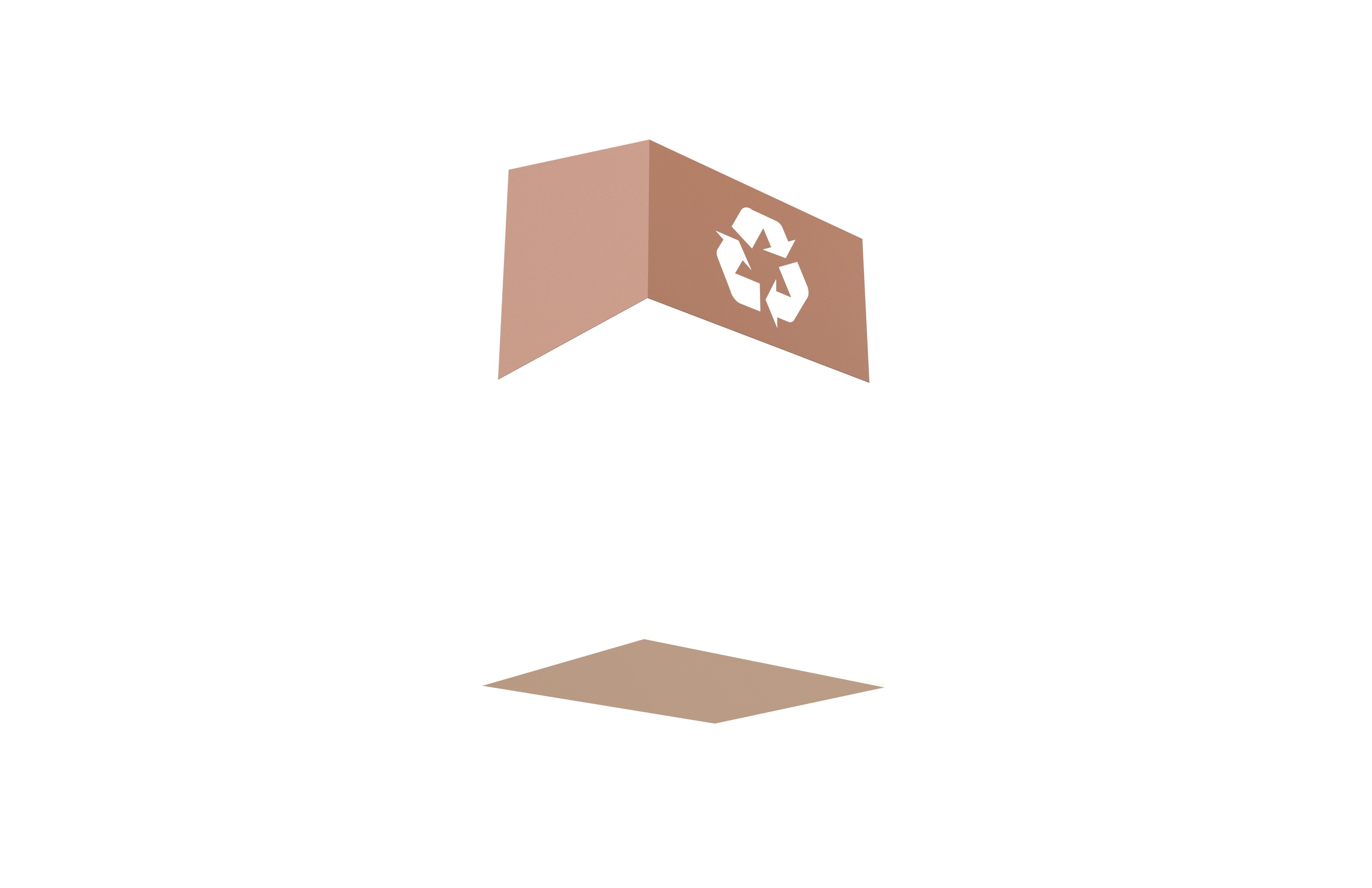 Modern Trash Can v2 005 Low-poly 3D model_3