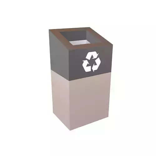Modern Trash Can v2 006
