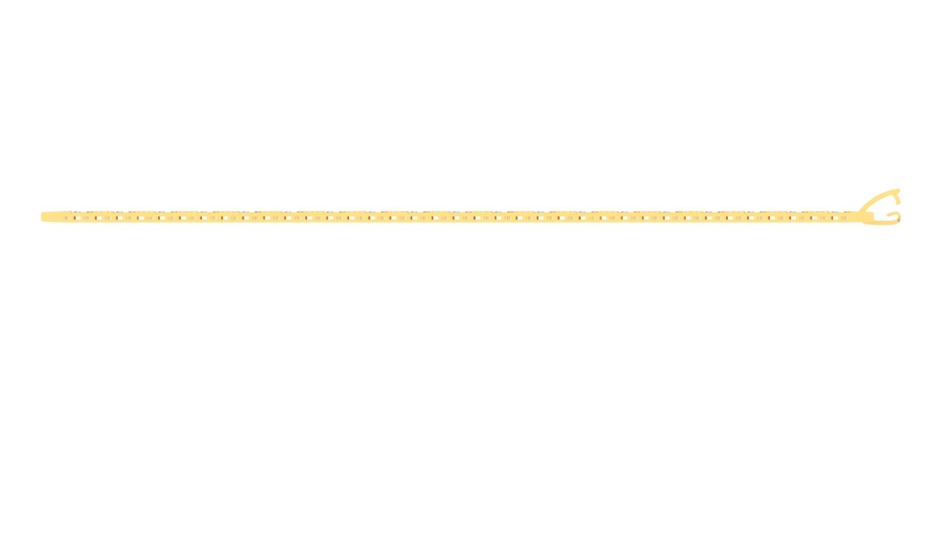 Chain Style Unisex Diamond Bracelet 3dm renders 3D print model_11