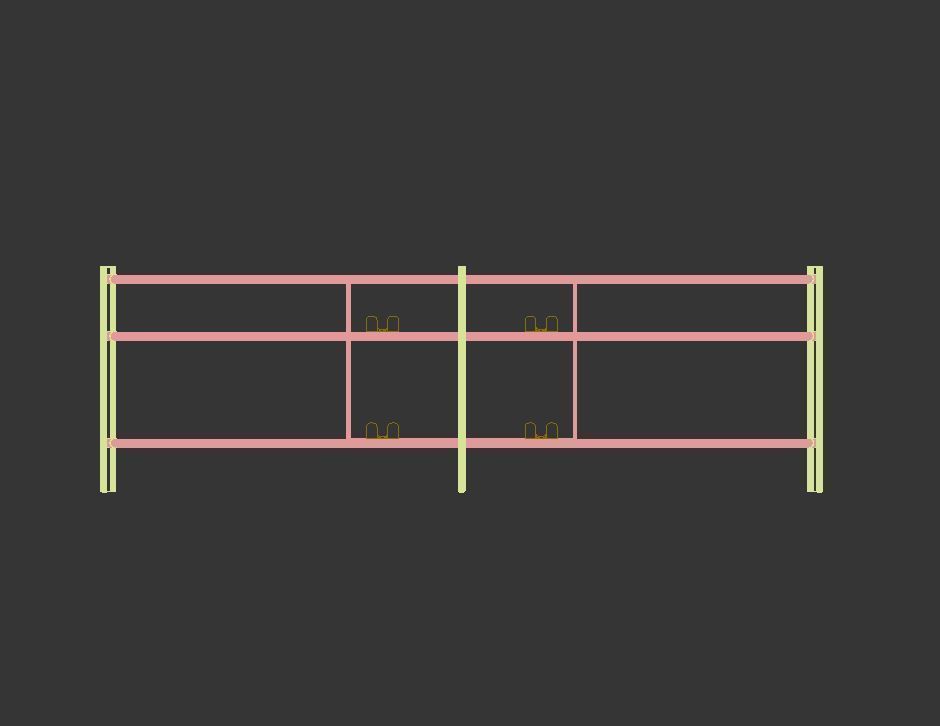 JATTESTA TV Table Low-poly 3D model_10