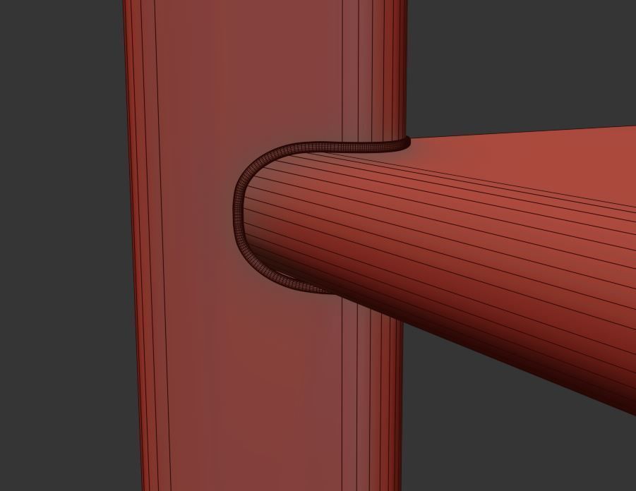 JATTESTA TV Table Low-poly 3D model_15