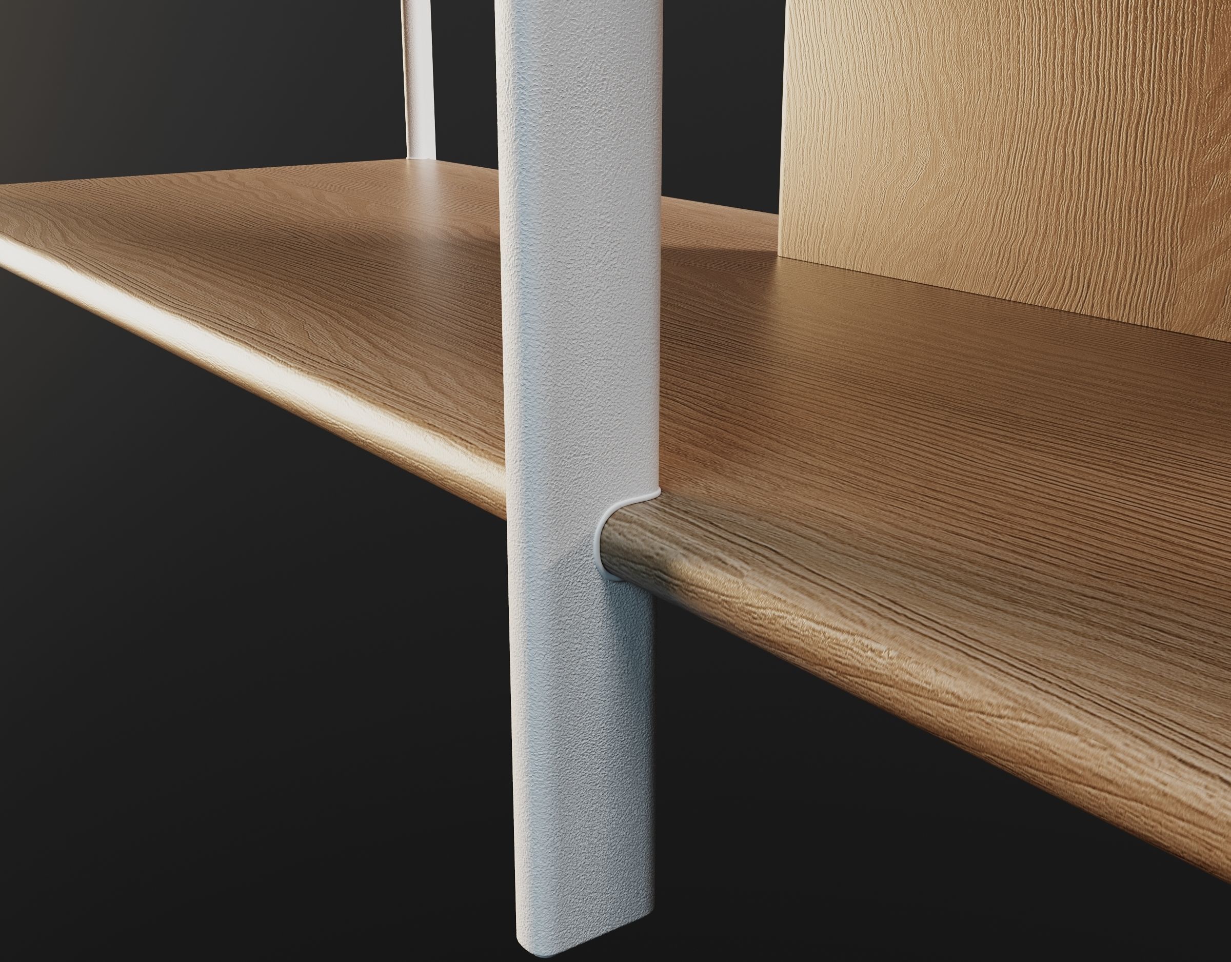 JATTESTA TV Table Low-poly 3D model_2