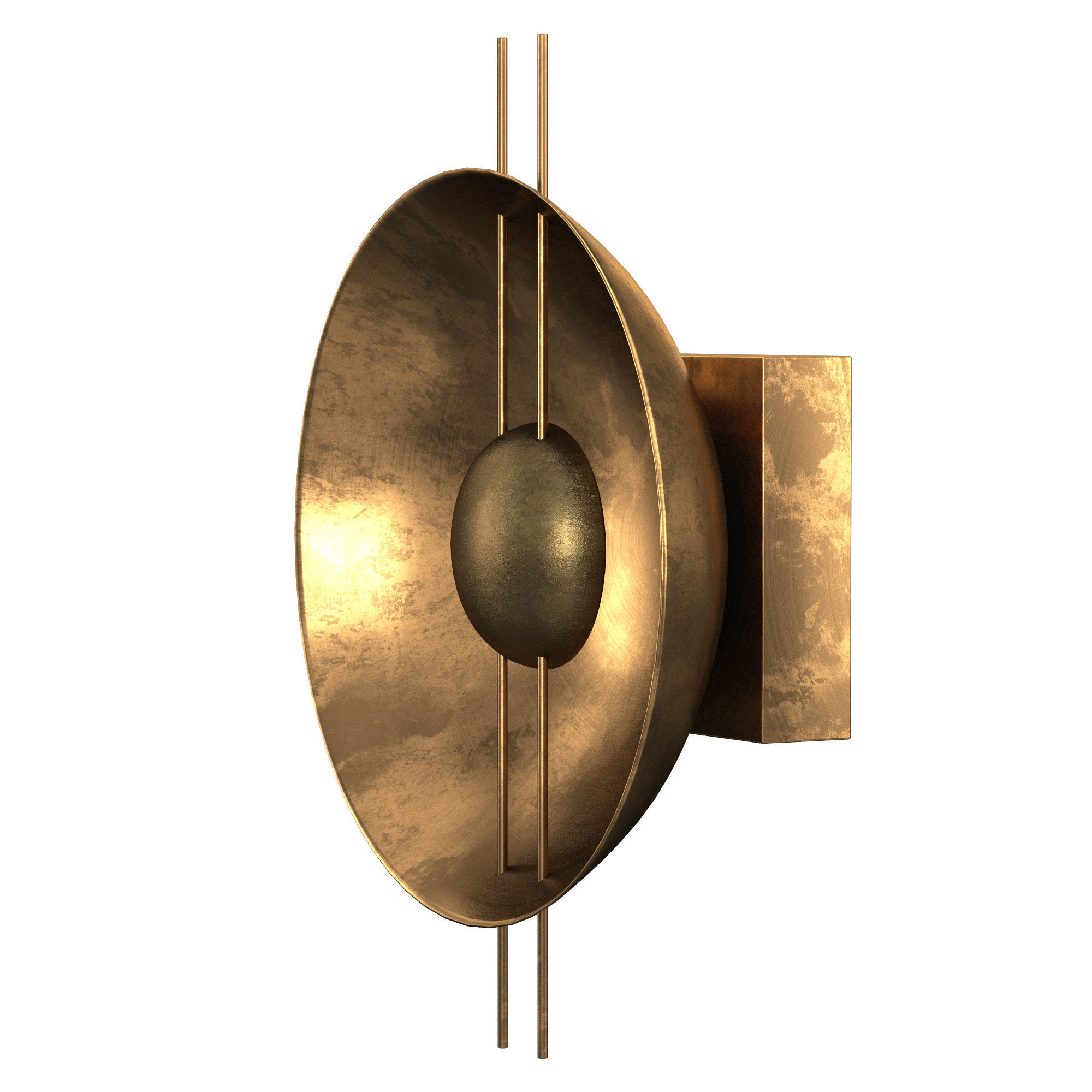 SCONCE LEO G RD-1598 3D model_3