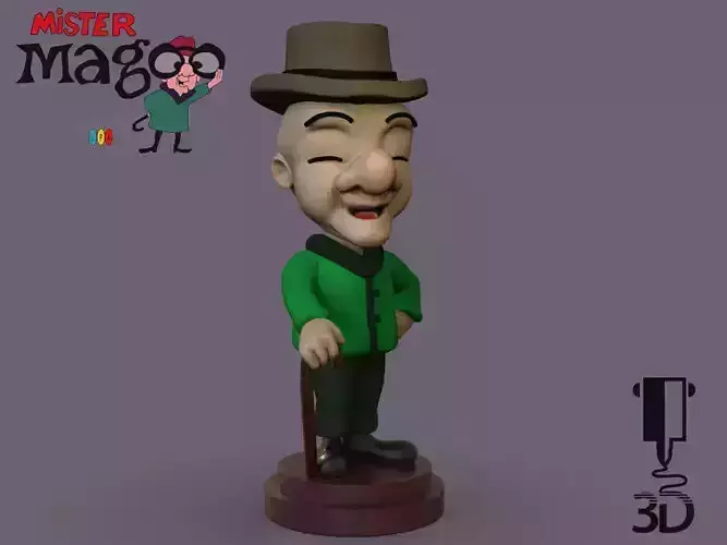 Mr Magoo 3D print model