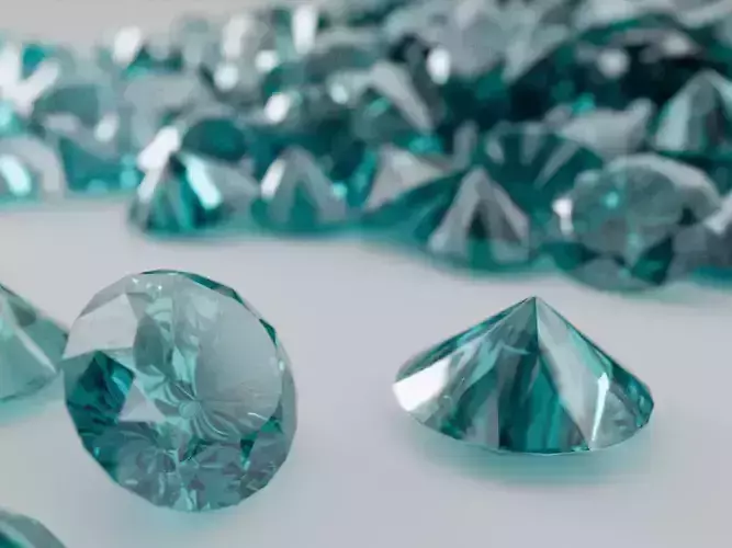 diamond debris 3D model
