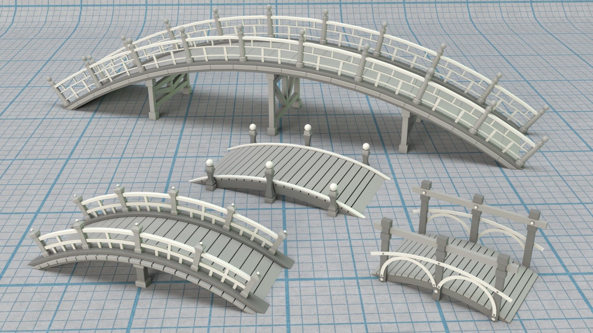 Environment Props - Collection 1 - 122 pieces  3D model_15